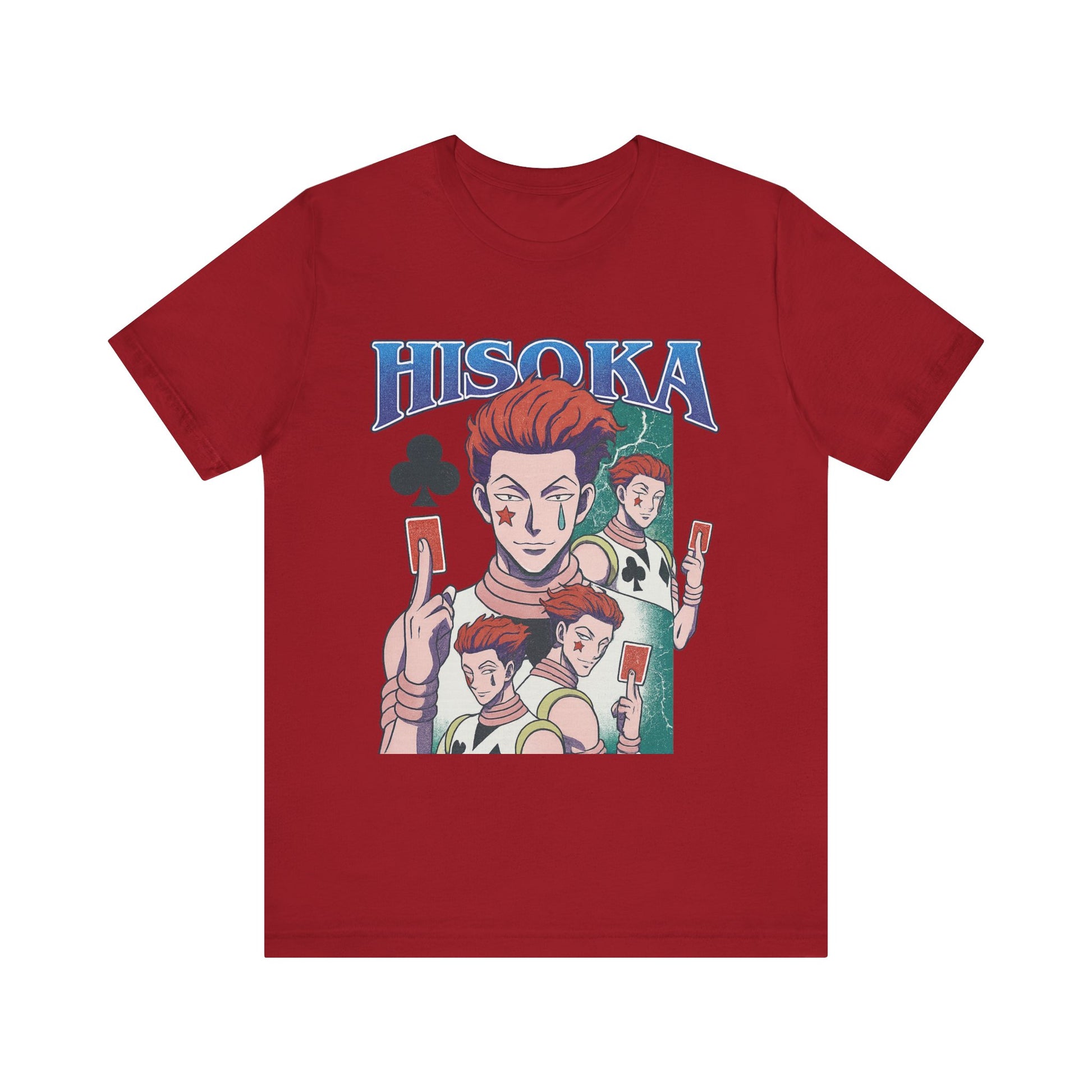 Hisoka Graphic Tee Hunter Hunter, Anime Unisex Shirt, Cool Casual Wear, Gift for Fans, Stylish Everyday Outfit