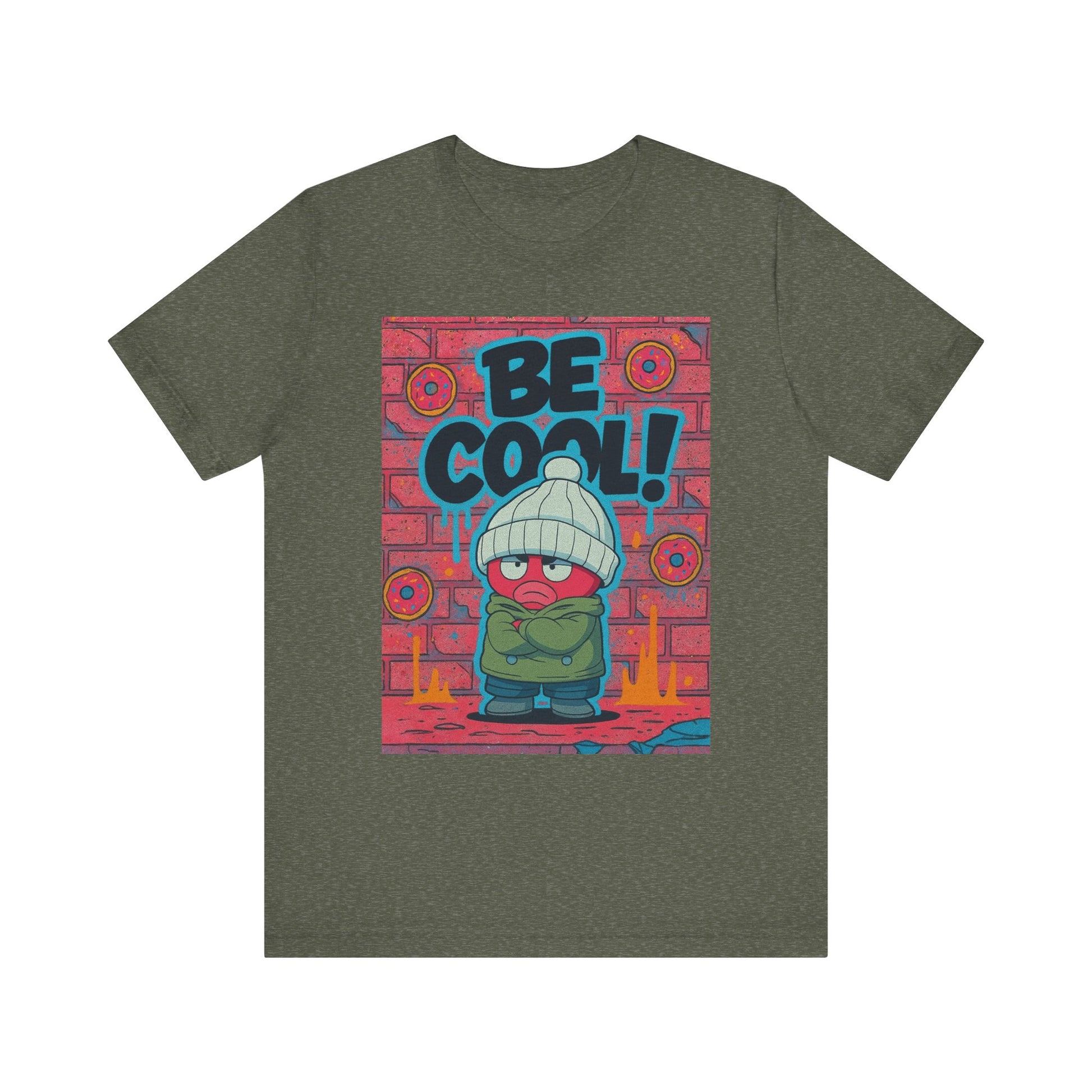 Unisex Graphic Tee - "Be Cool!" T-Shirt for Trendy Outfits, Gifts for Teens, Streetwear Essentials, Casual Wear, Everyday Style