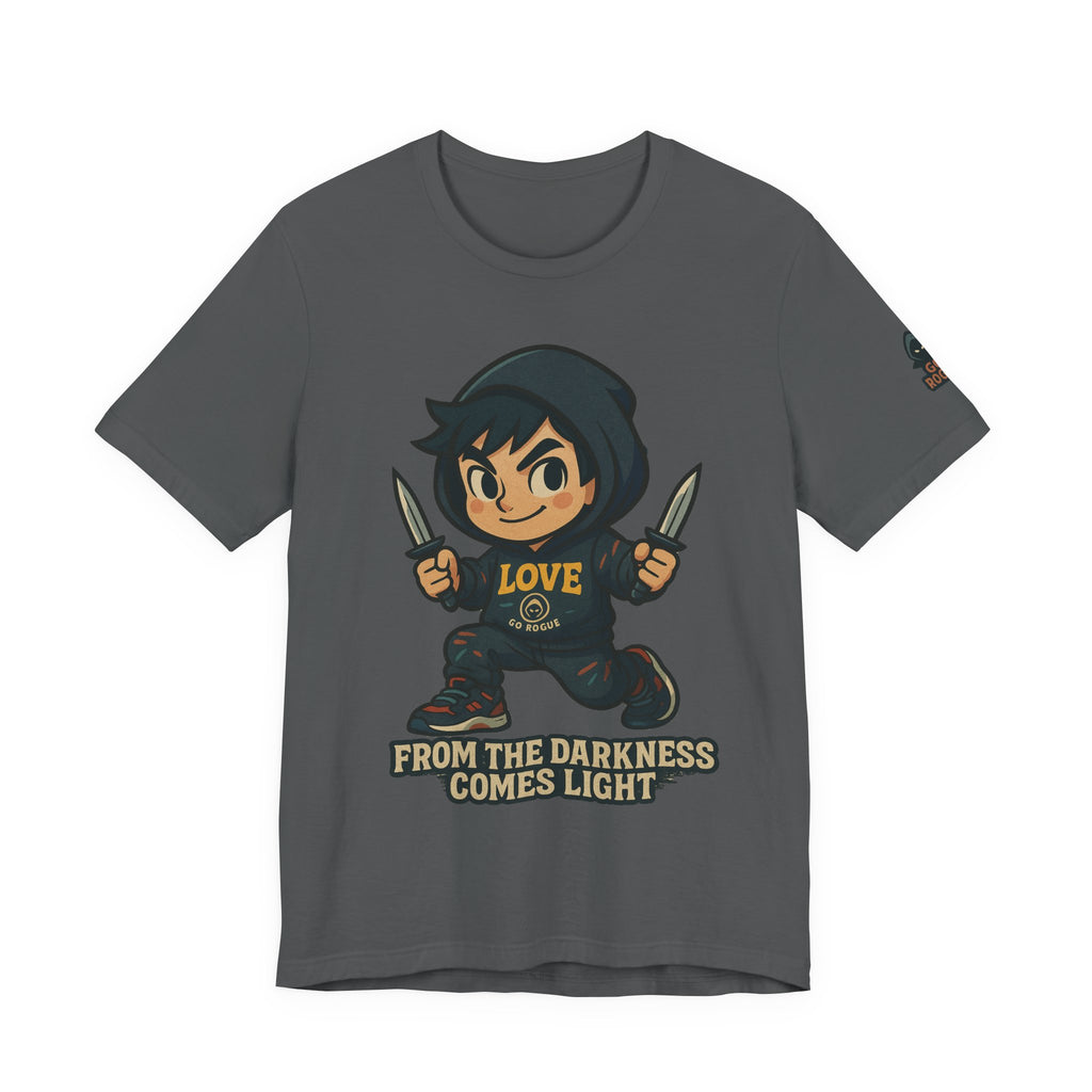 Cute Anime-Inspired Unisex Tee, Perfect for Casual Wear, Gifts for Gamers, Birthday Presents, and Everyday Comfort