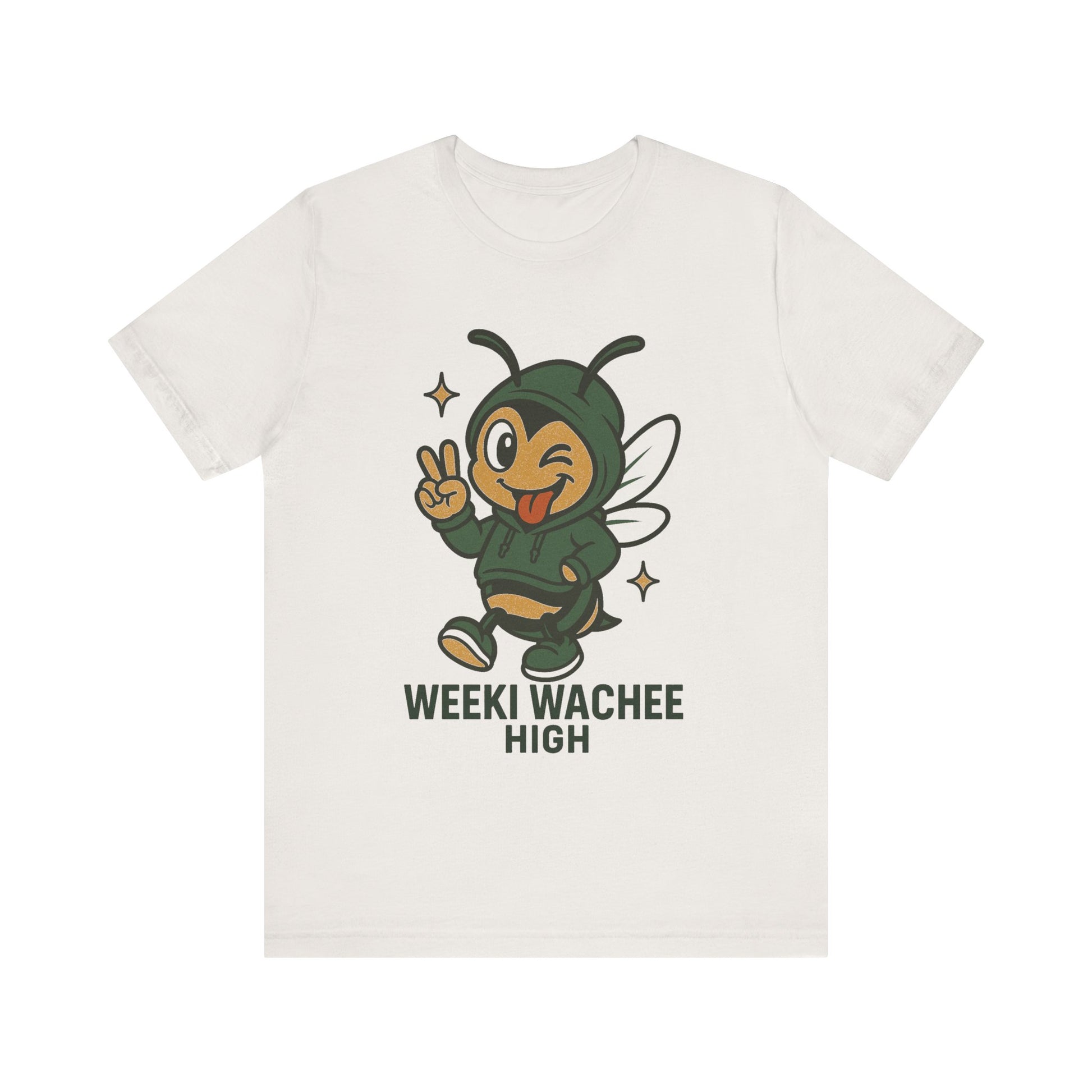 Weeki Wachee High Bee Graphic Tee, Unisex T-Shirt, Fun School Spirit Wear, Cute Casual Top, Gift for Students, Summer Vibes