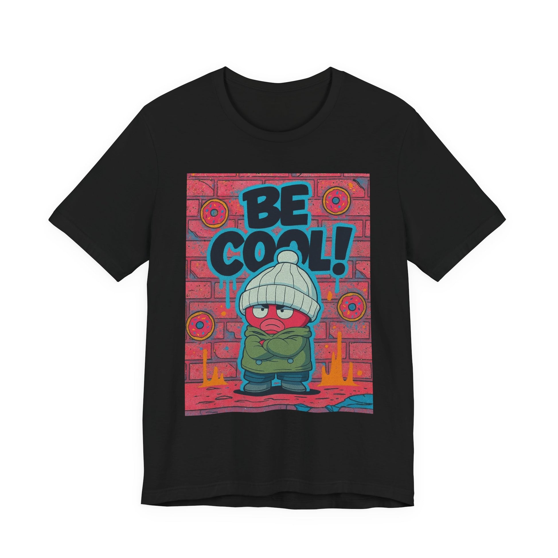 Unisex Graphic Tee - "Be Cool!" T-Shirt for Trendy Outfits, Gifts for Teens, Streetwear Essentials, Casual Wear, Everyday Style