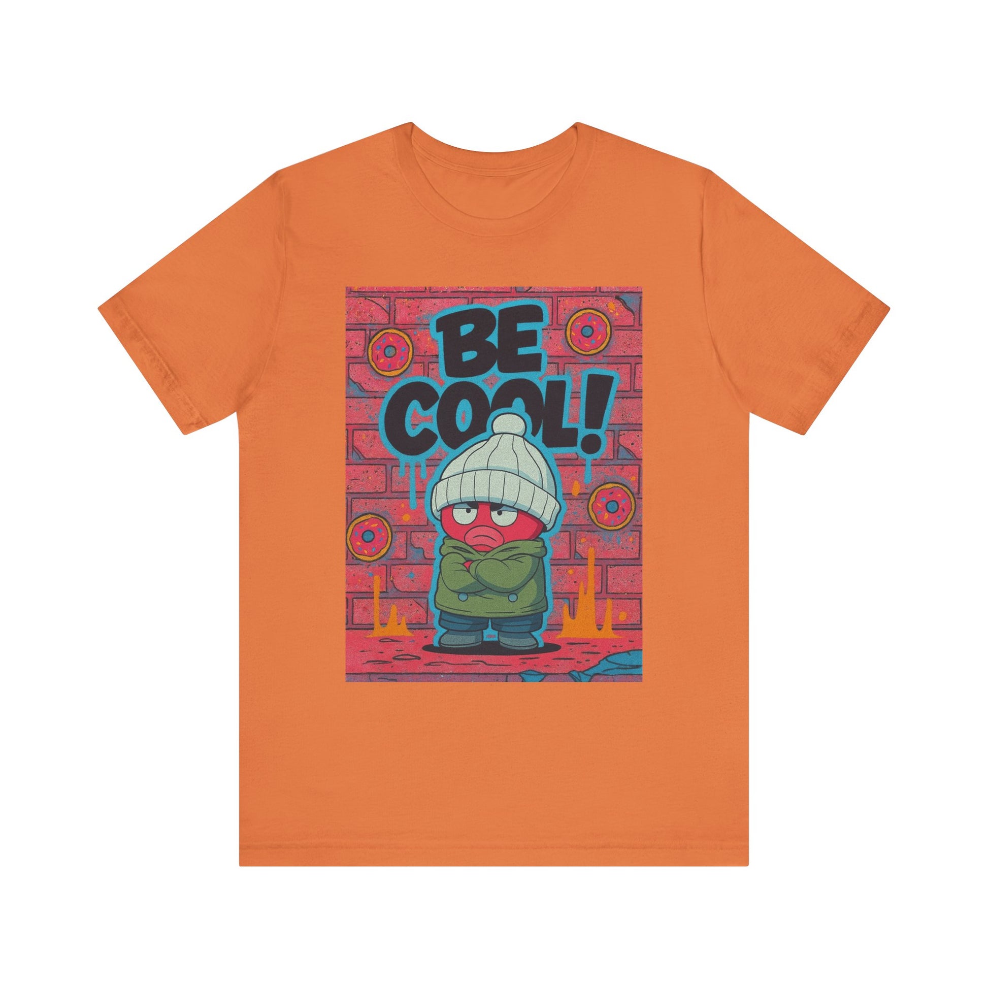 Unisex Graphic Tee - "Be Cool!" T-Shirt for Trendy Outfits, Gifts for Teens, Streetwear Essentials, Casual Wear, Everyday Style