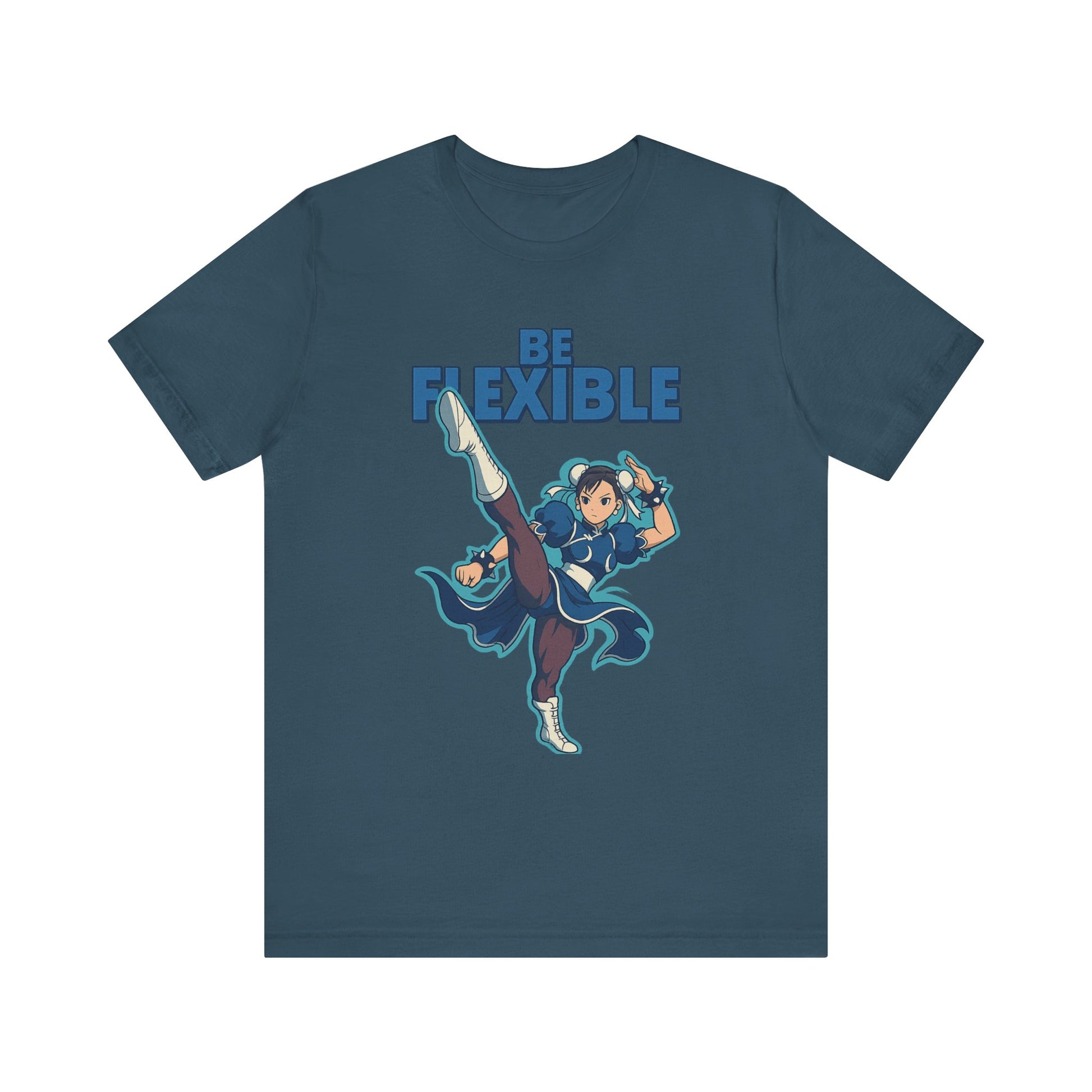 Chic Stay Flexible Tee, Unisex T-Shirt, Gift for Gamers, Motivational Shirt, Cosplay Apparel, Streetwear Style