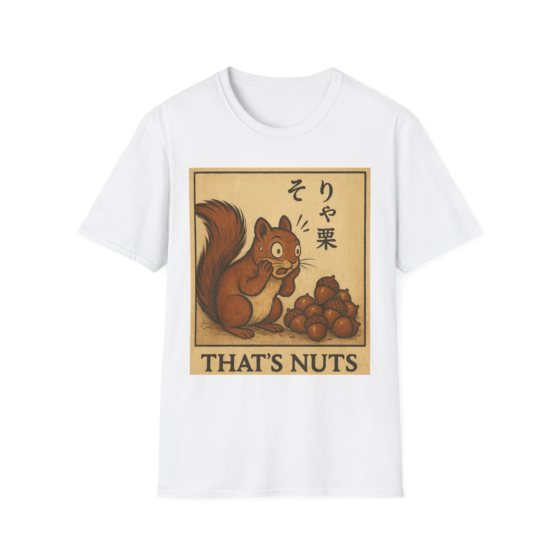 Funny Squirrel T-Shirt, Cute Animal Apparel, Gift for Nature Lovers, Humorous Graphic Tee, Ideal for Birthdays or Casual Wear