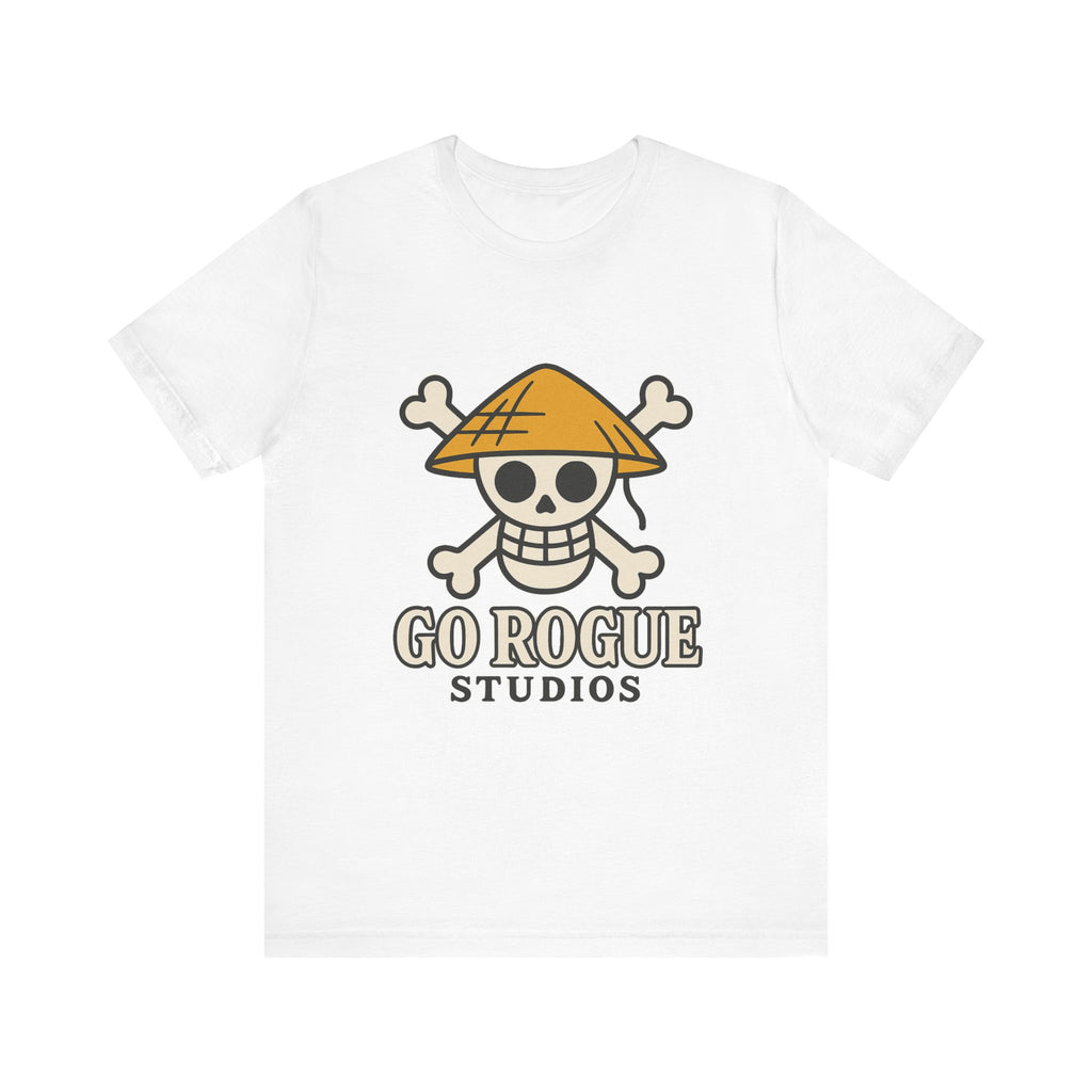 Go Rogue Studios Graphic Tee, Casual Streetwear T-Shirt, Unisex Short Sleeve, Summer Fashion, Gift for Friends, Fan Merchandise