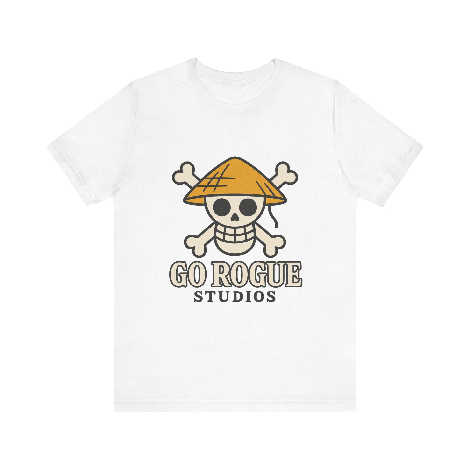 Go Rogue Studios Graphic Tee, Casual Streetwear T-Shirt, Unisex Short Sleeve, Summer Fashion, Gift for Friends, Fan Merchandise