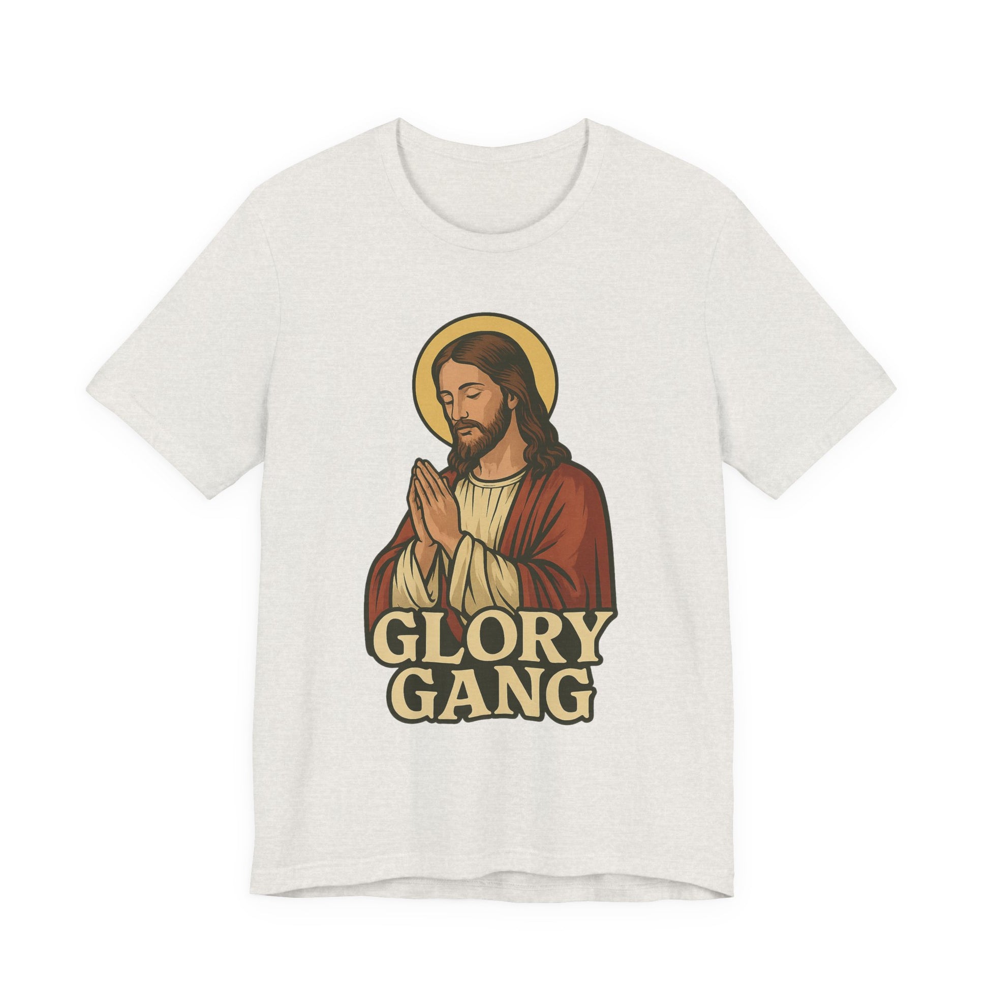 Glory Gang Jesus Tee, Faith Shirt, Christian Apparel, Unisex Graphic Tee, Religious Gift, Inspirational Wear
