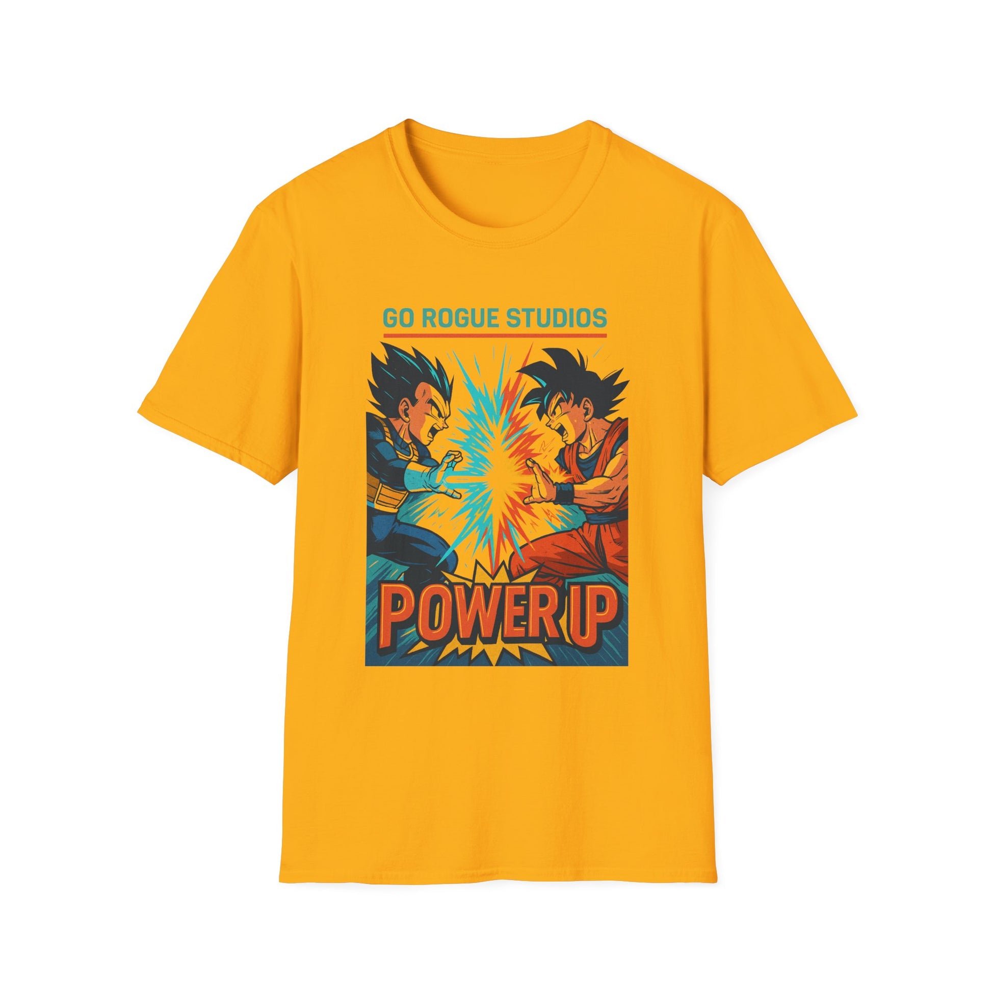 Epic Power Up Unisex T-Shirt, Dragon Ball Tee, Unisex Graphic Tee, Anime Shirt, Gift for Gamers, Casual Wear