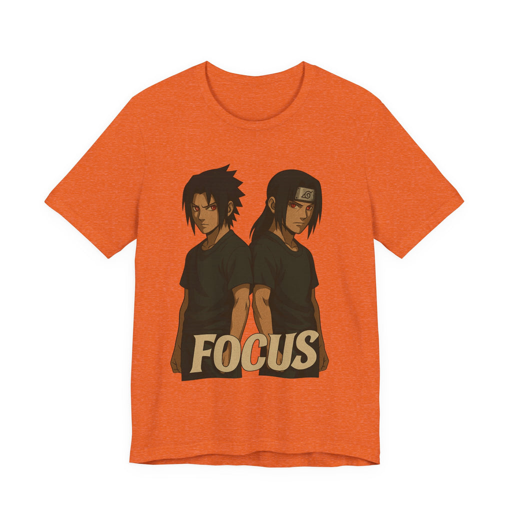 Focus Unisex Jersey Tee, Anime Shirt, Pop Culture Apparel, Gift for Fans, Casual Wear, Graphic Tee, Every Day Comfort