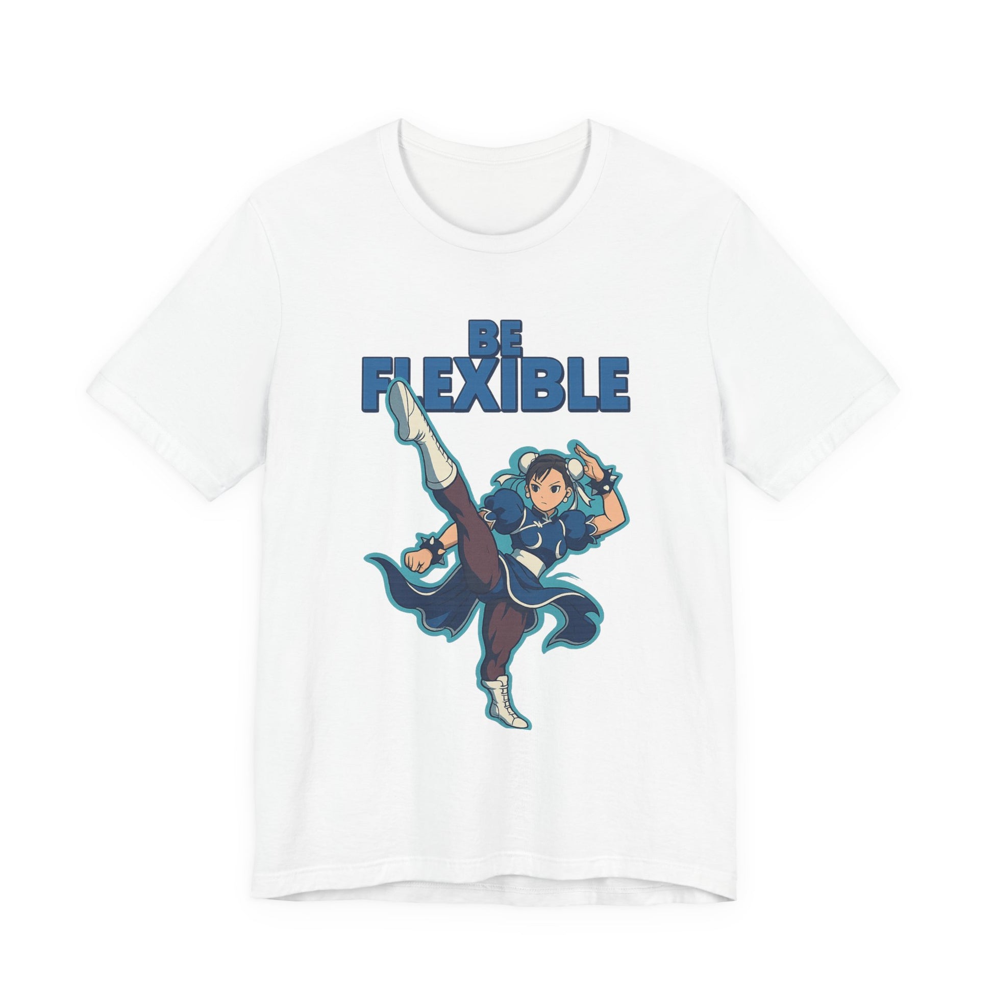 Chic Stay Flexible Tee, Unisex T-Shirt, Gift for Gamers, Motivational Shirt, Cosplay Apparel, Streetwear Style