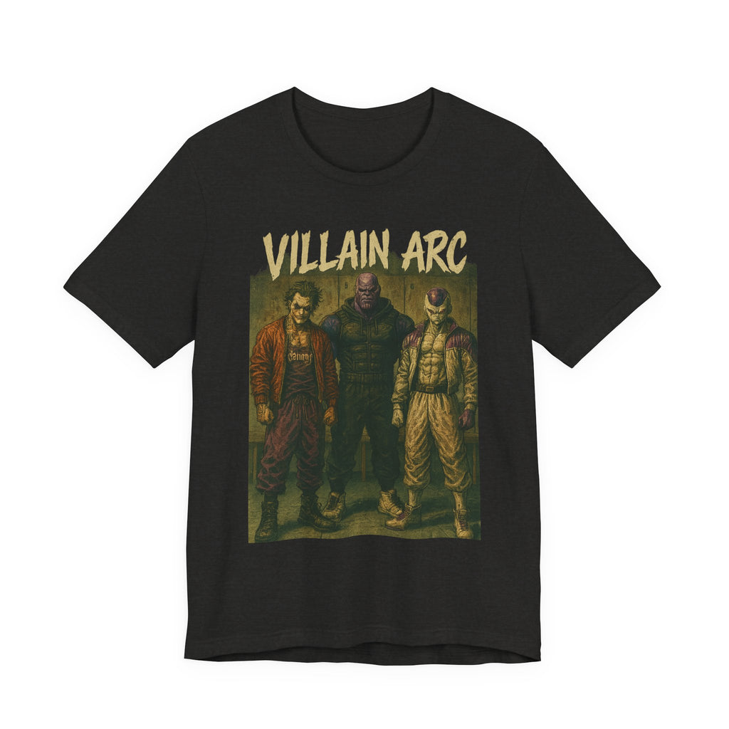 Villain Arc Graphic Tee for Fans, Short Sleeve T-Shirt, Geek Fashion, Gift for Gamers, Unique Apparel