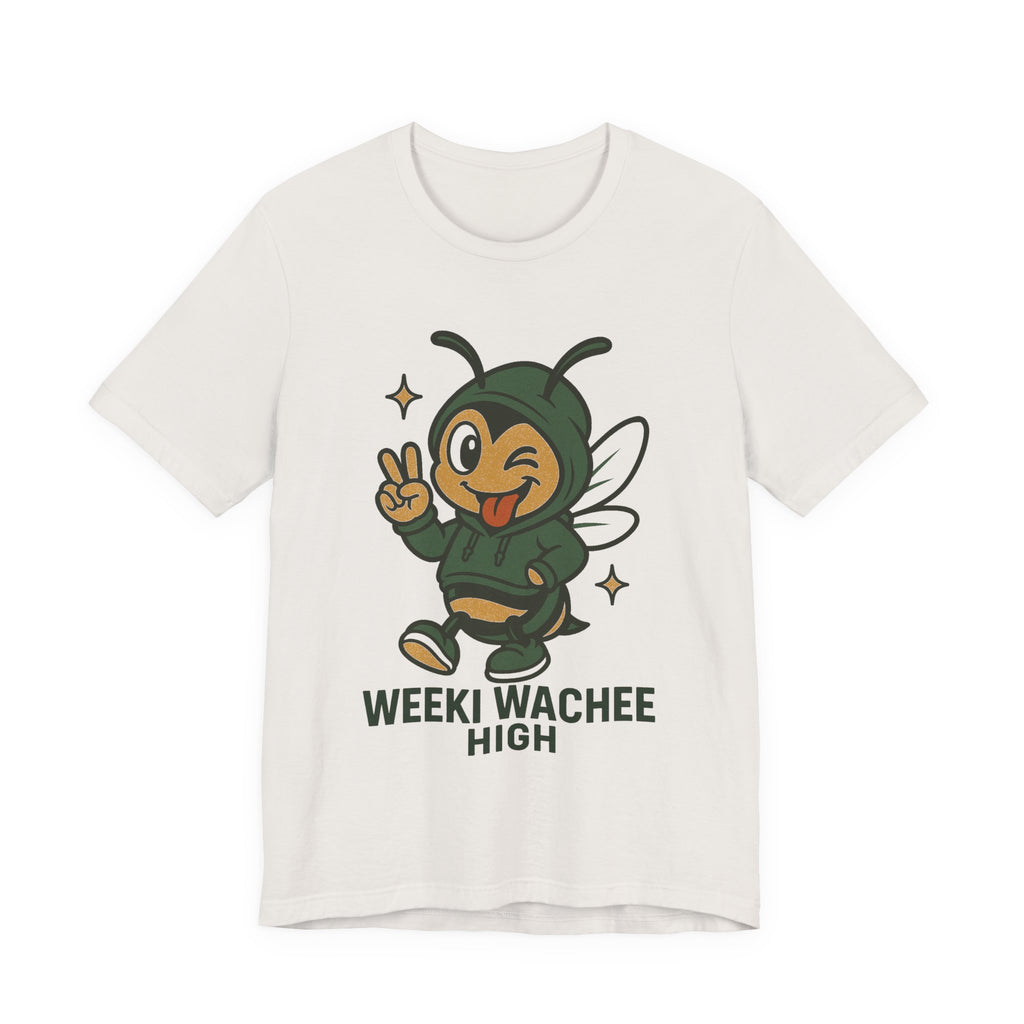 Weeki Wachee High Bee Graphic Tee, Unisex T-Shirt, Fun School Spirit Wear, Cute Casual Top, Gift for Students, Summer Vibes