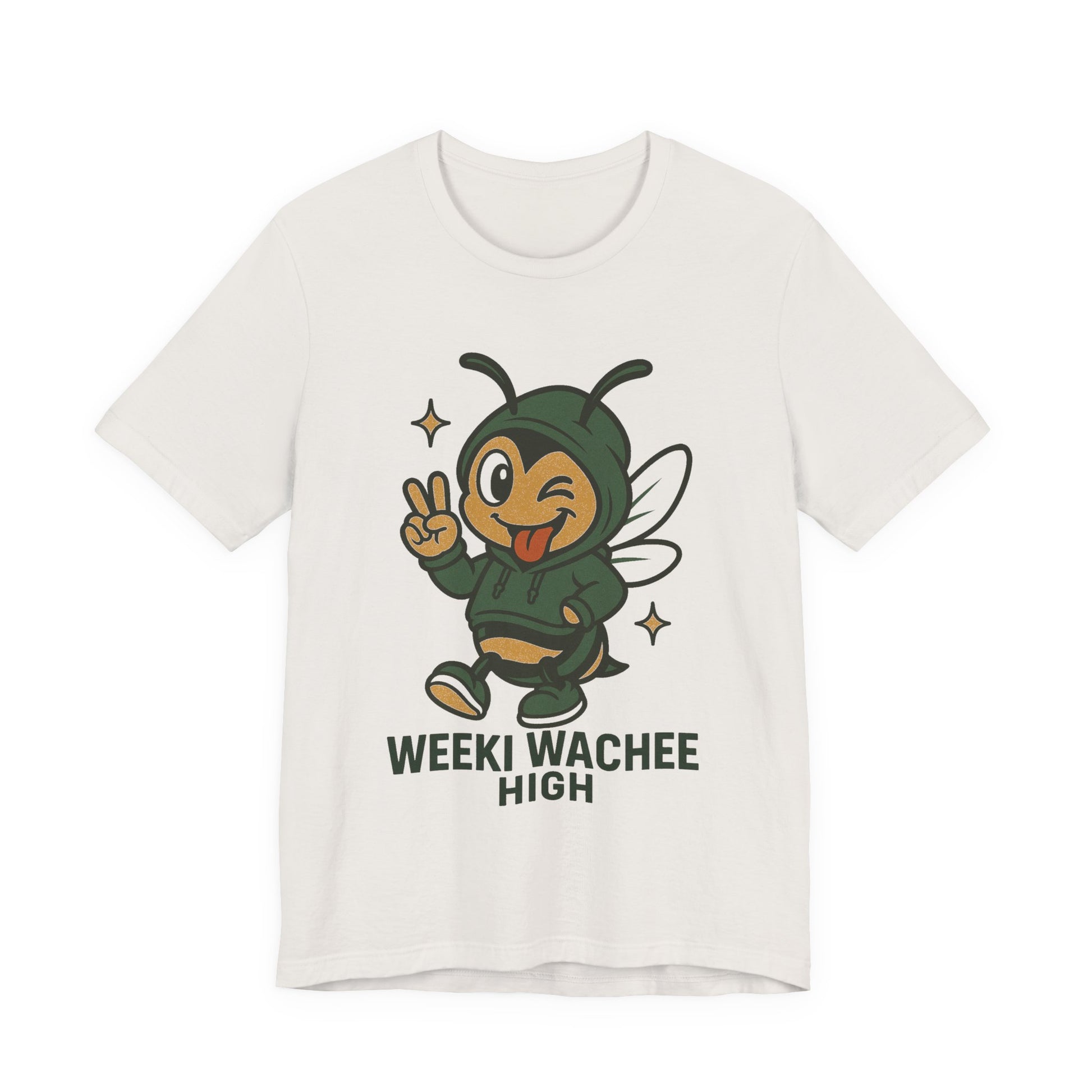 Weeki Wachee High Bee Graphic Tee, Unisex T-Shirt, Fun School Spirit Wear, Cute Casual Top, Gift for Students, Summer Vibes