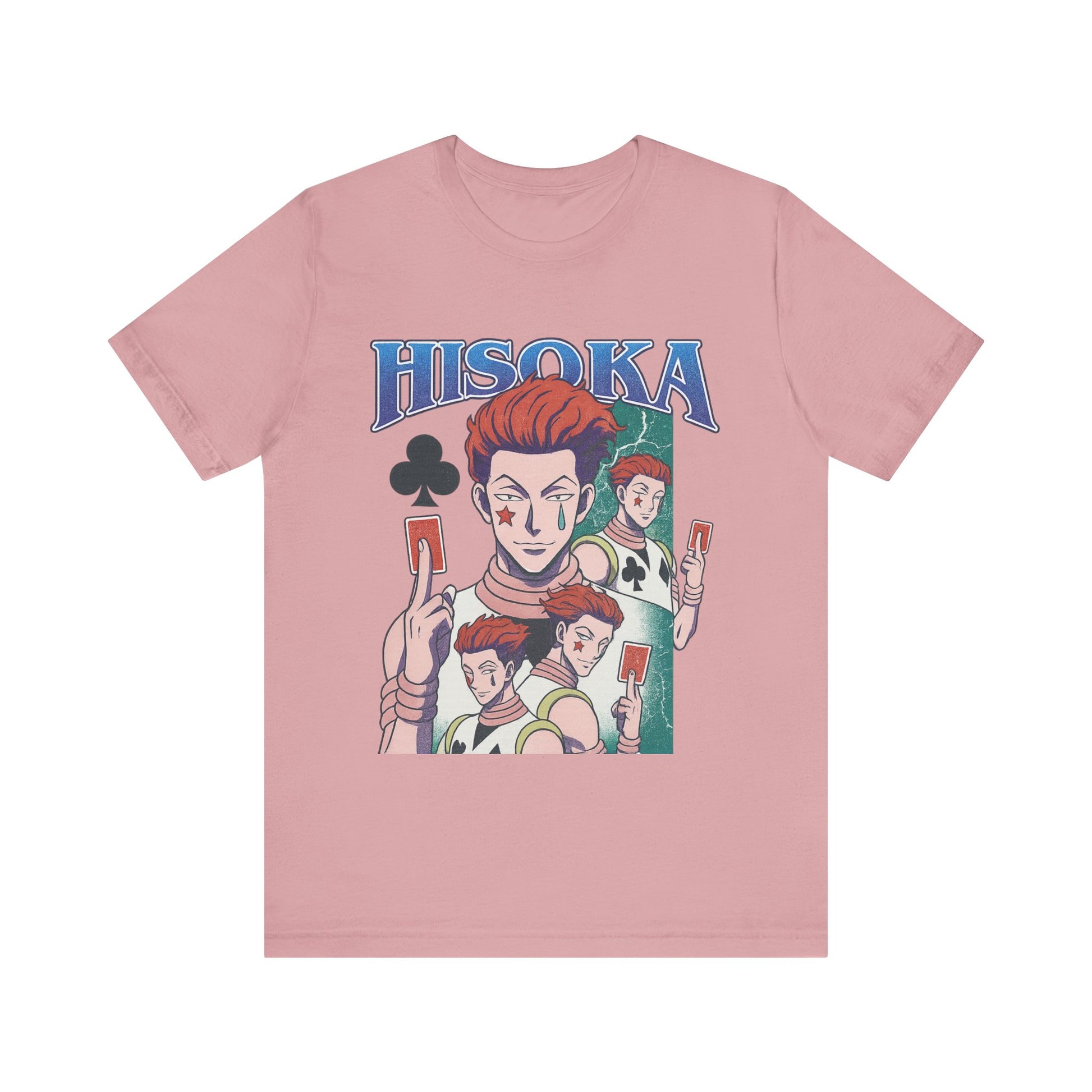 Hisoka Graphic Tee Hunter Hunter, Anime Unisex Shirt, Cool Casual Wear, Gift for Fans, Stylish Everyday Outfit