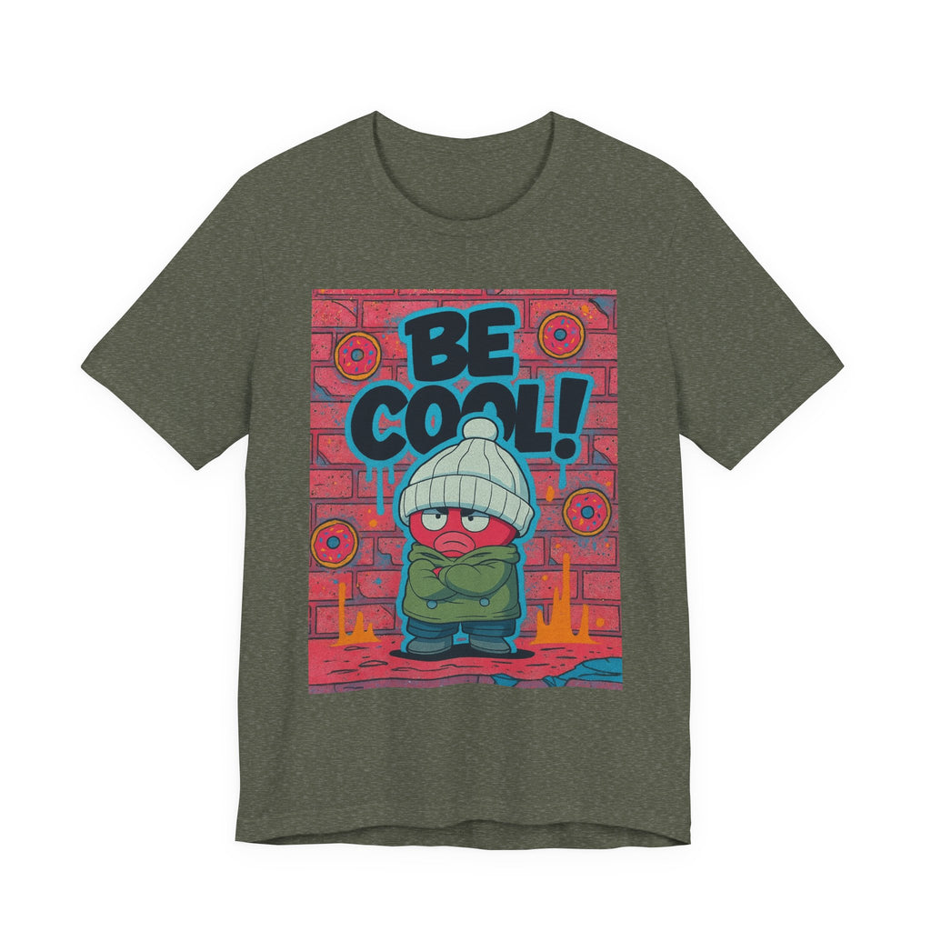 Unisex Graphic Tee - "Be Cool!" T-Shirt for Trendy Outfits, Gifts for Teens, Streetwear Essentials, Casual Wear, Everyday Style