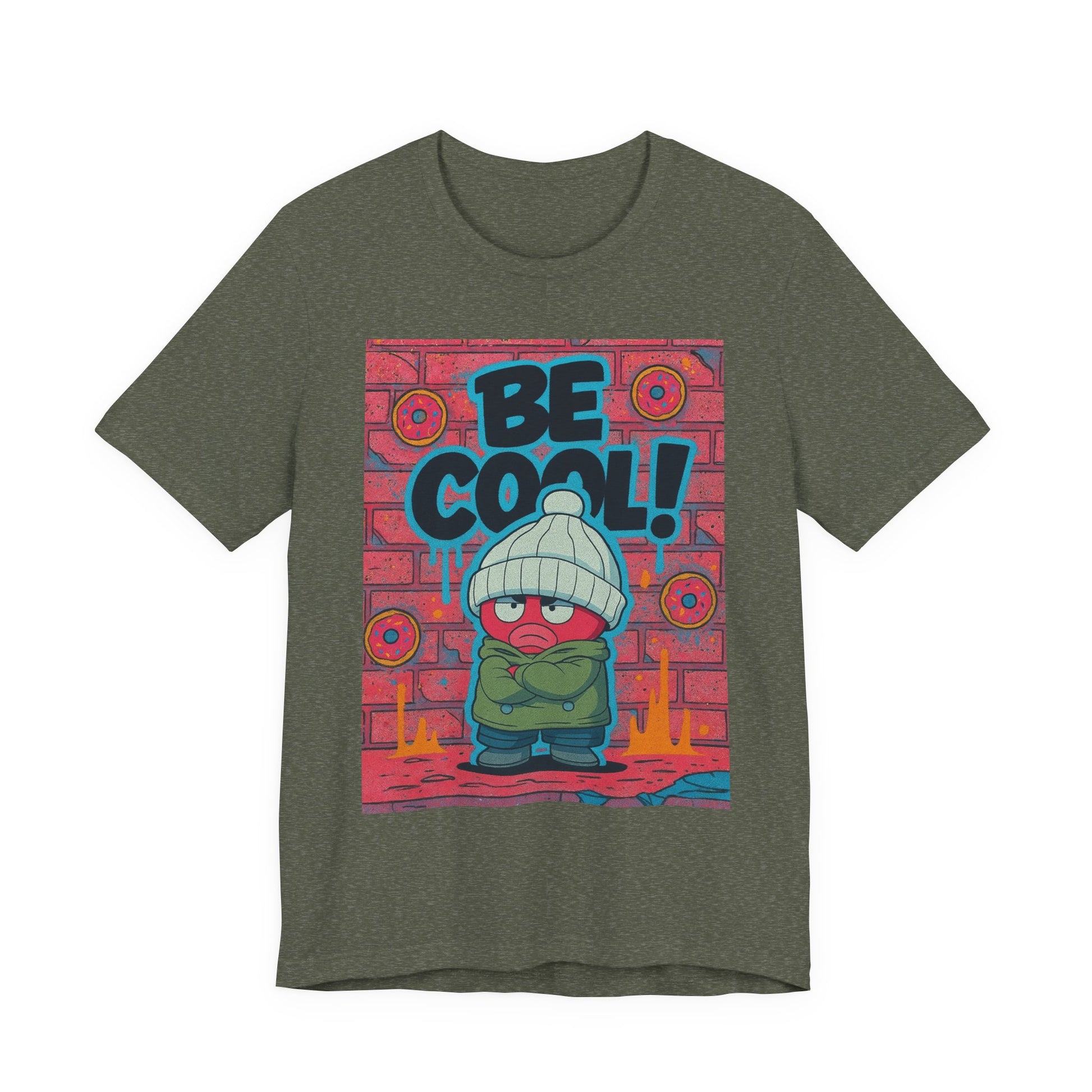 Unisex Graphic Tee - "Be Cool!" T-Shirt for Trendy Outfits, Gifts for Teens, Streetwear Essentials, Casual Wear, Everyday Style