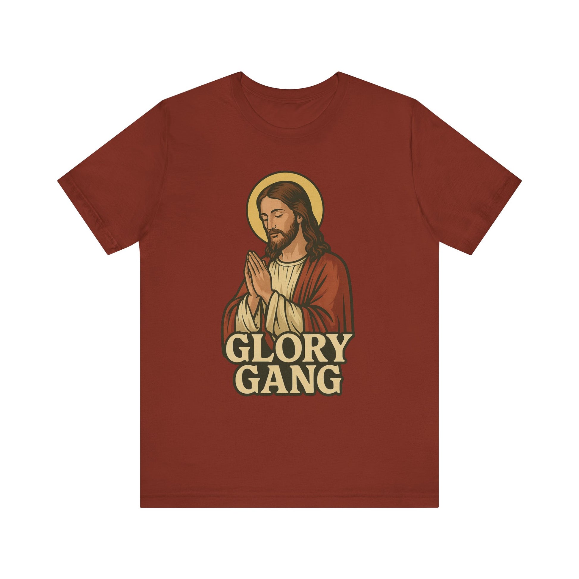 Glory Gang Jesus Tee, Faith Shirt, Christian Apparel, Unisex Graphic Tee, Religious Gift, Inspirational Wear