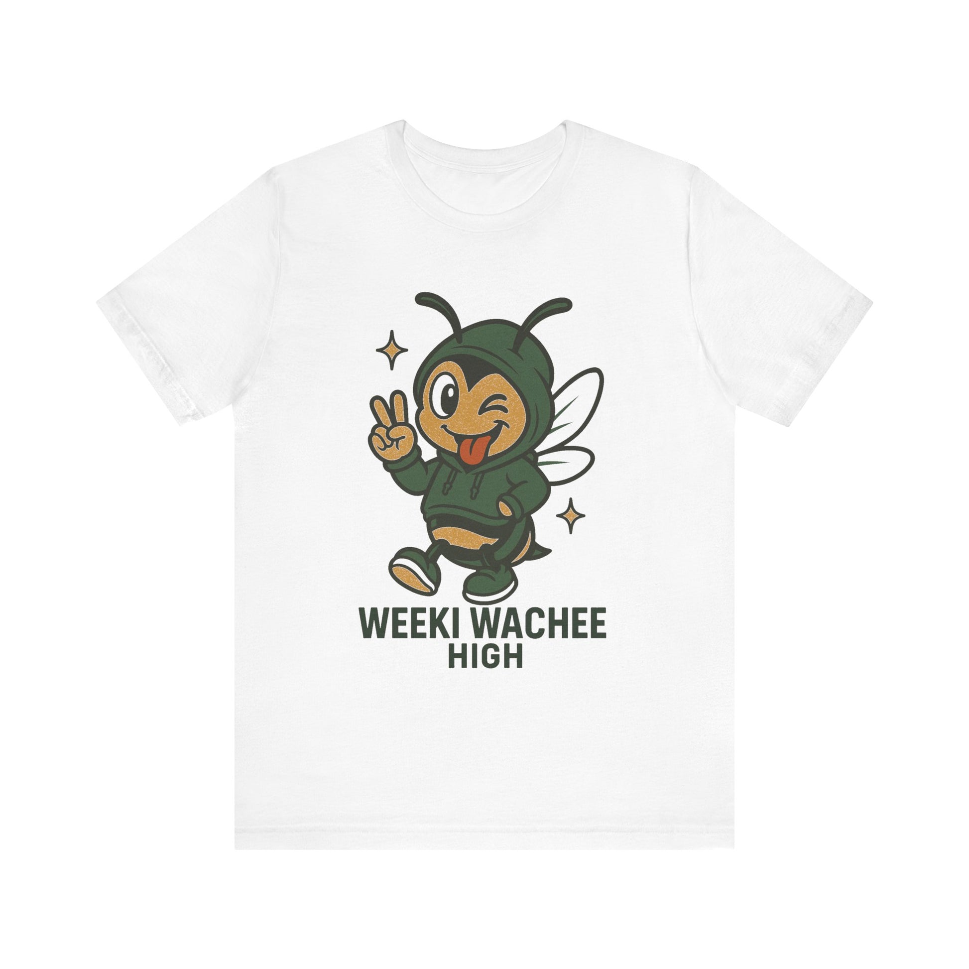 Weeki Wachee High Bee Graphic Tee, Unisex T-Shirt, Fun School Spirit Wear, Cute Casual Top, Gift for Students, Summer Vibes