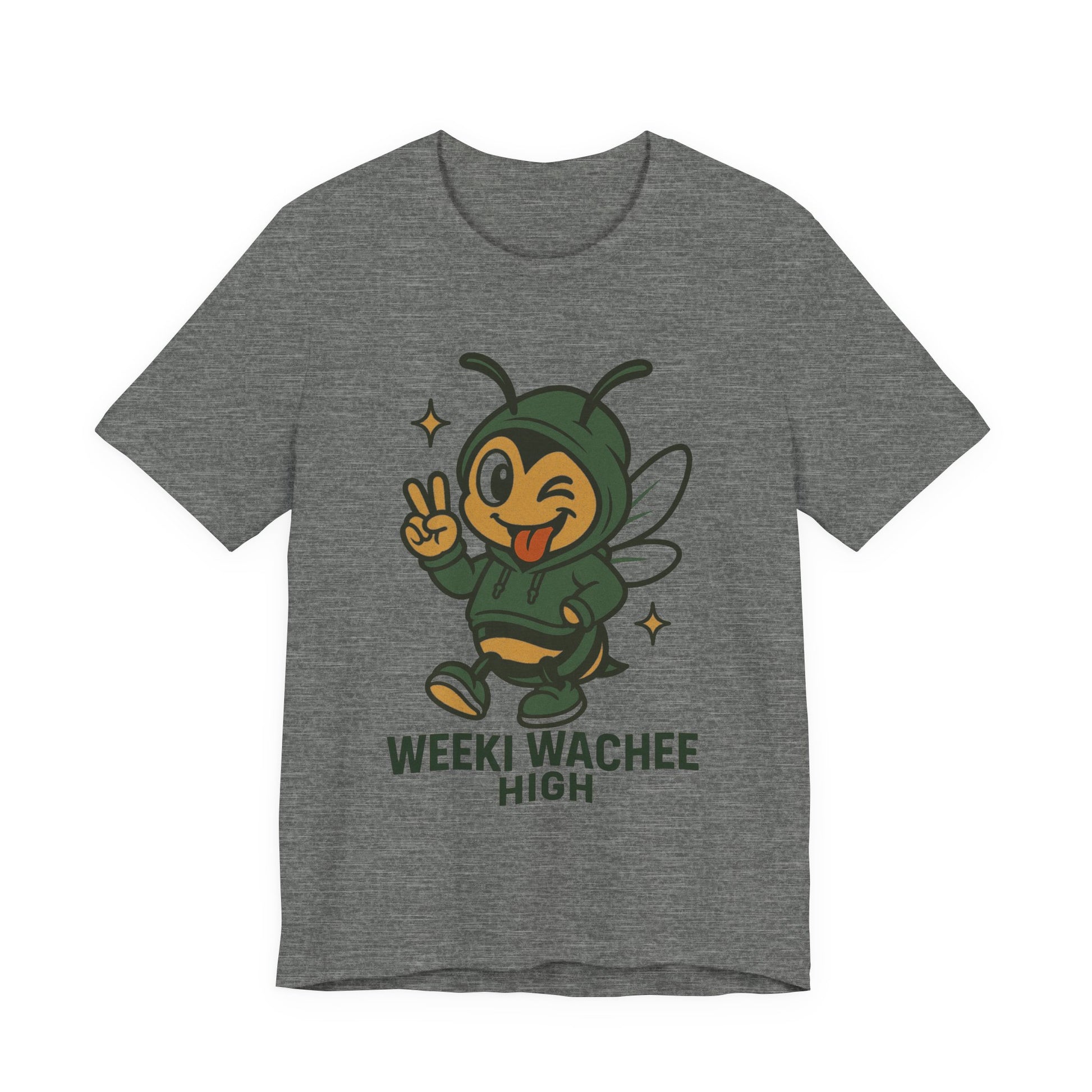 Weeki Wachee High Bee Graphic Tee, Unisex T-Shirt, Fun School Spirit Wear, Cute Casual Top, Gift for Students, Summer Vibes