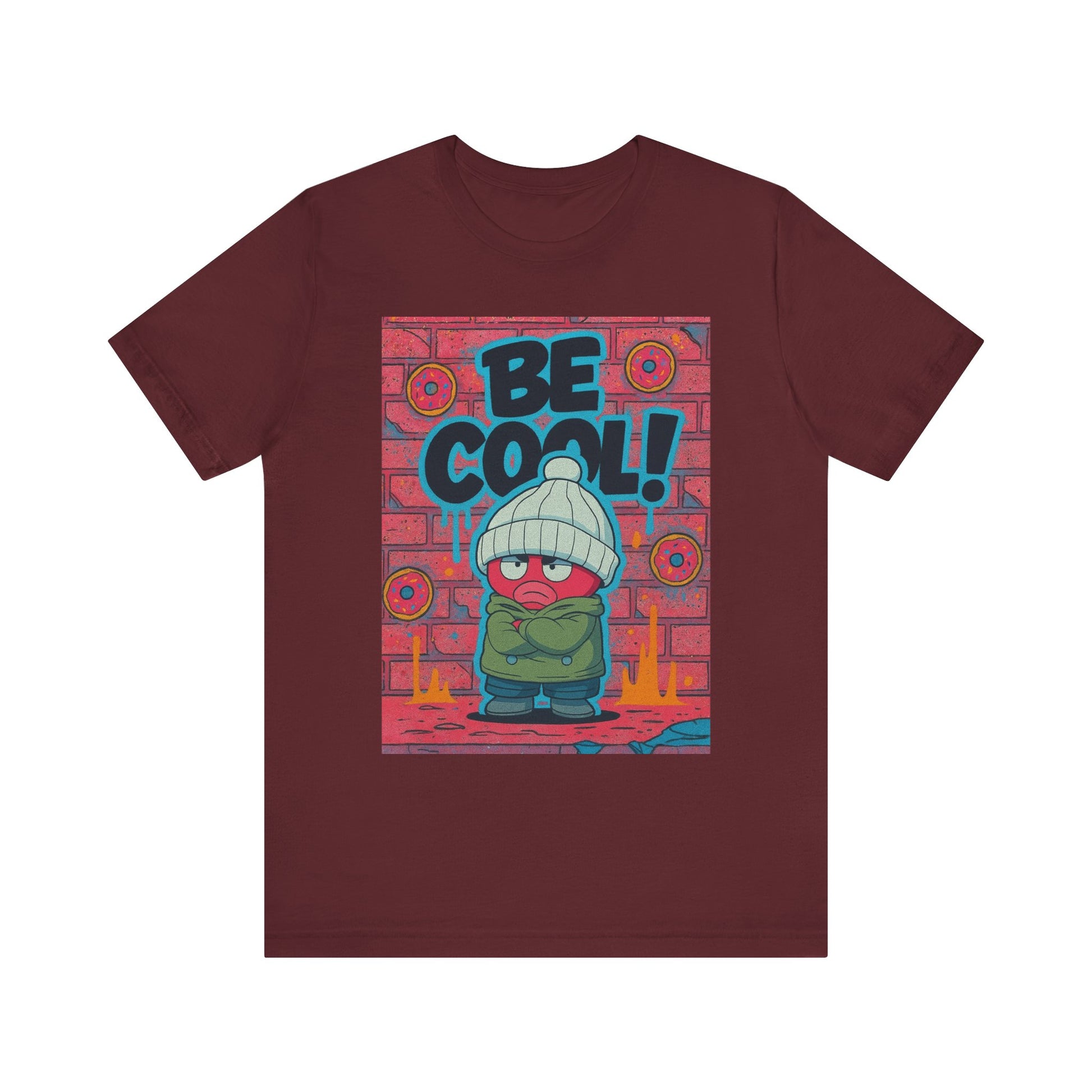 Unisex Graphic Tee - "Be Cool!" T-Shirt for Trendy Outfits, Gifts for Teens, Streetwear Essentials, Casual Wear, Everyday Style