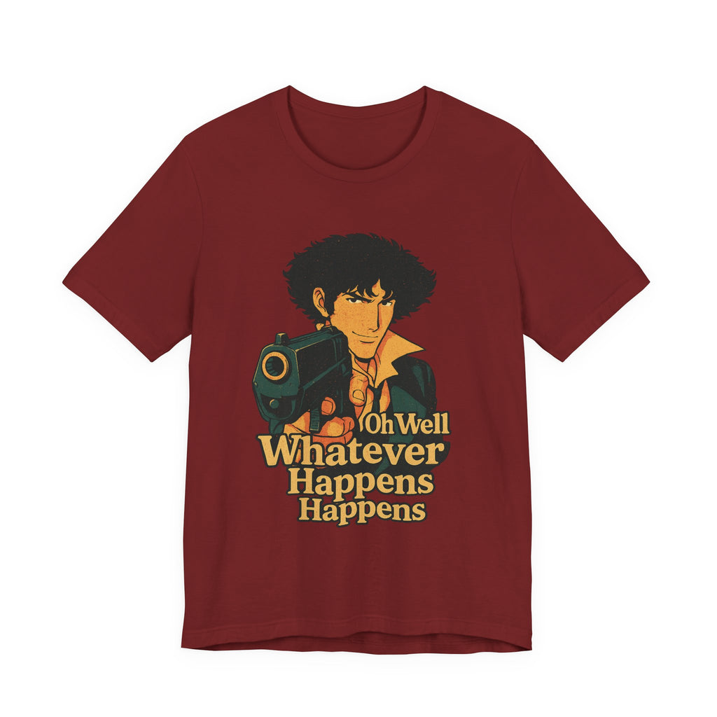 Cool Graphic Tee, Unisex Jersey Short Sleeve, Casual Wear, Gift for Friends, Everyday Fashion, Unique Statement Shirt, Anime Style