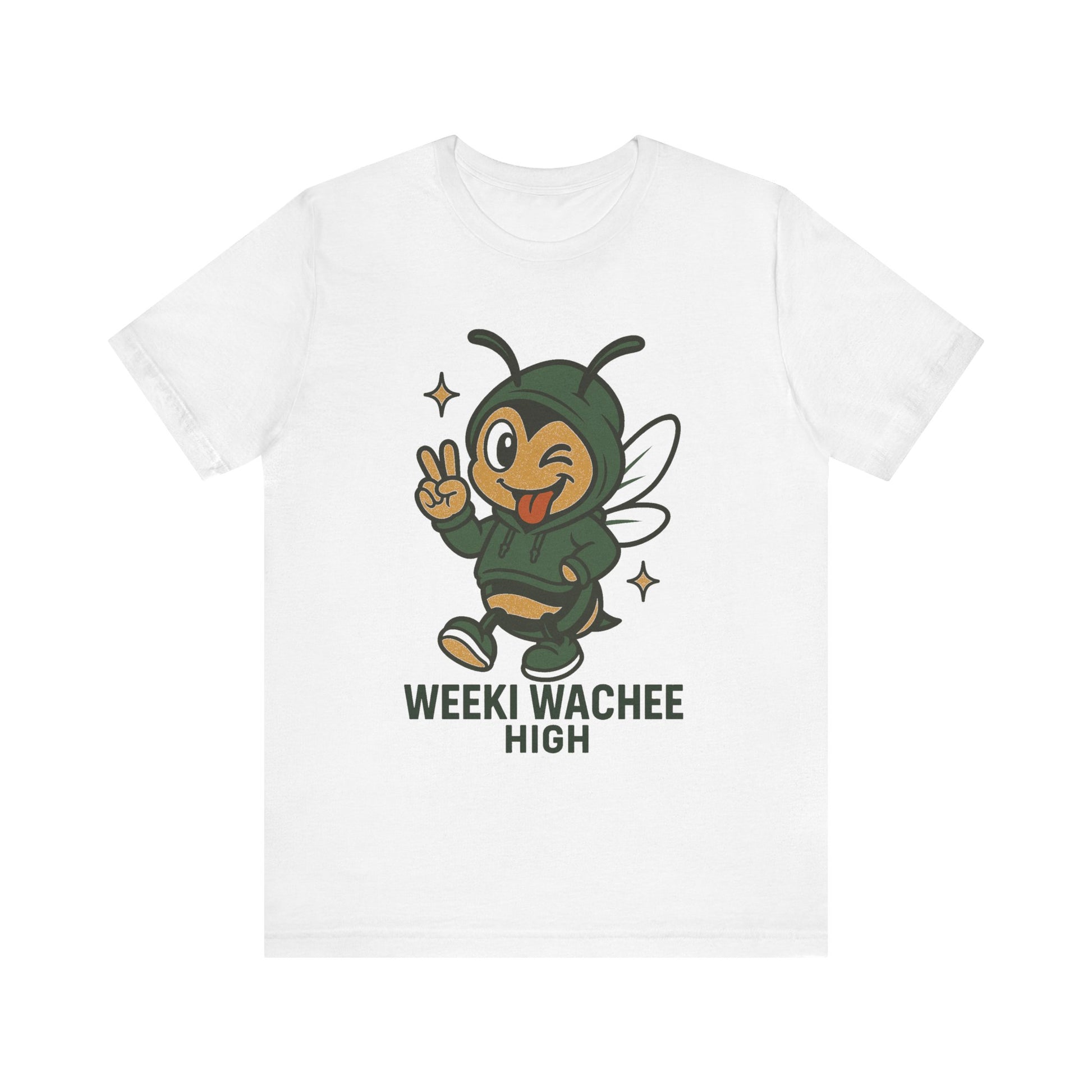 Weeki Wachee High Bee Graphic Tee, Unisex T-Shirt, Fun School Spirit Wear, Cute Casual Top, Gift for Students, Summer Vibes