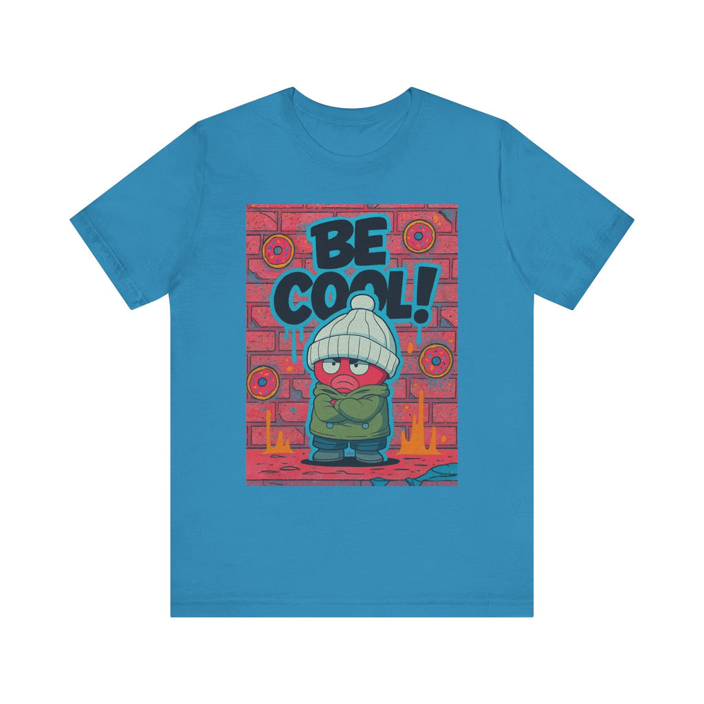 Unisex Graphic Tee - "Be Cool!" T-Shirt for Trendy Outfits, Gifts for Teens, Streetwear Essentials, Casual Wear, Everyday Style