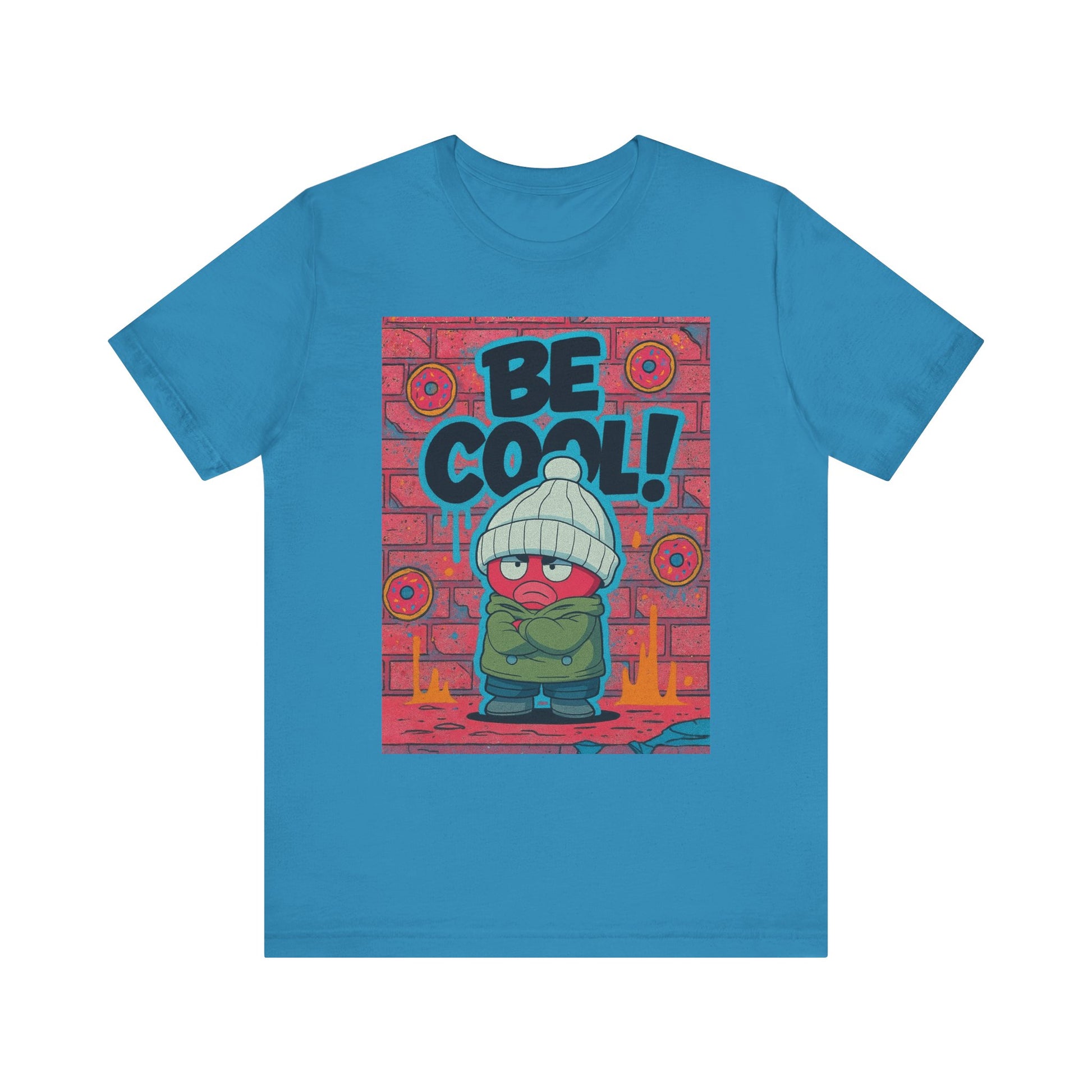 Unisex Graphic Tee - "Be Cool!" T-Shirt for Trendy Outfits, Gifts for Teens, Streetwear Essentials, Casual Wear, Everyday Style