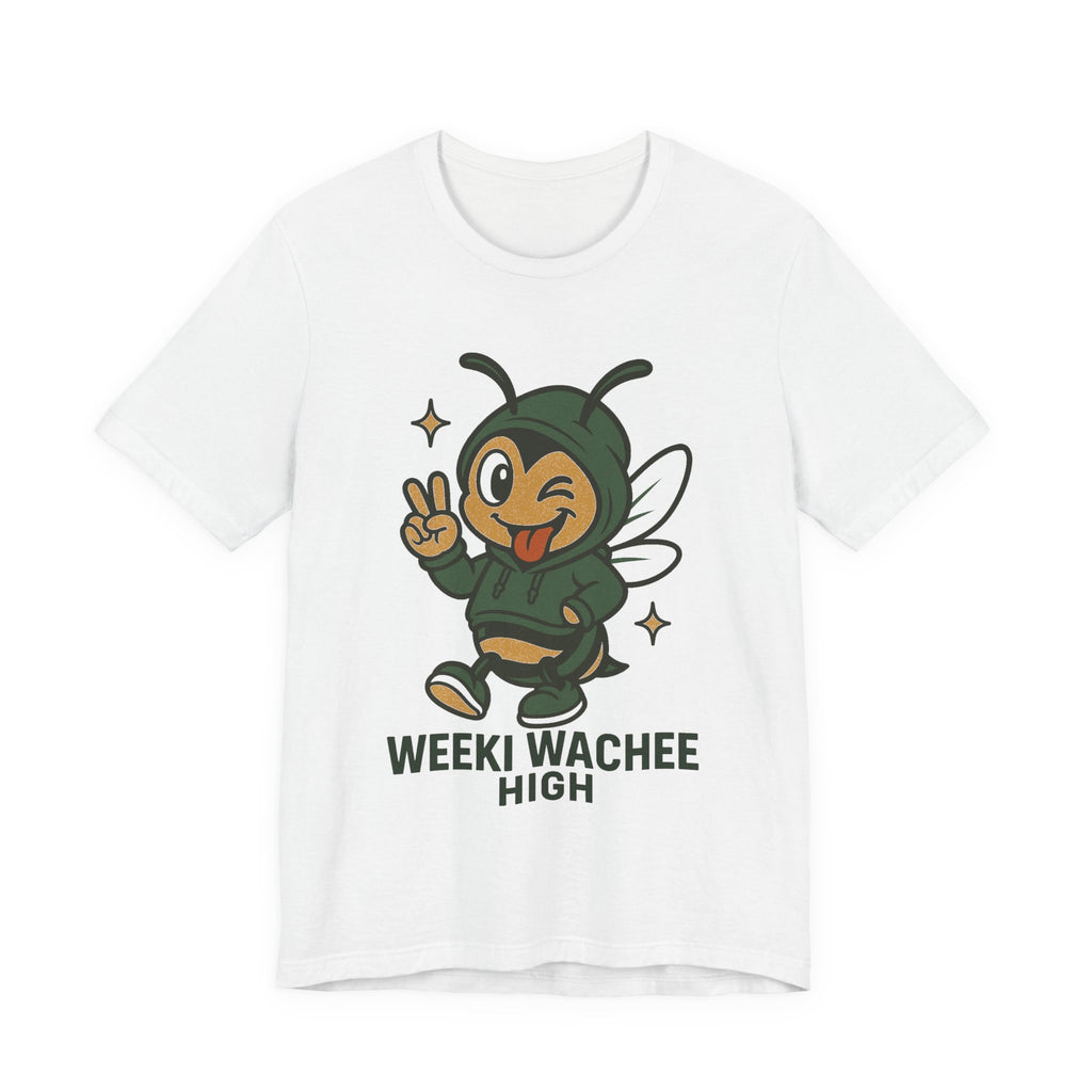 Weeki Wachee High Bee Graphic Tee, Unisex T-Shirt, Fun School Spirit Wear, Cute Casual Top, Gift for Students, Summer Vibes