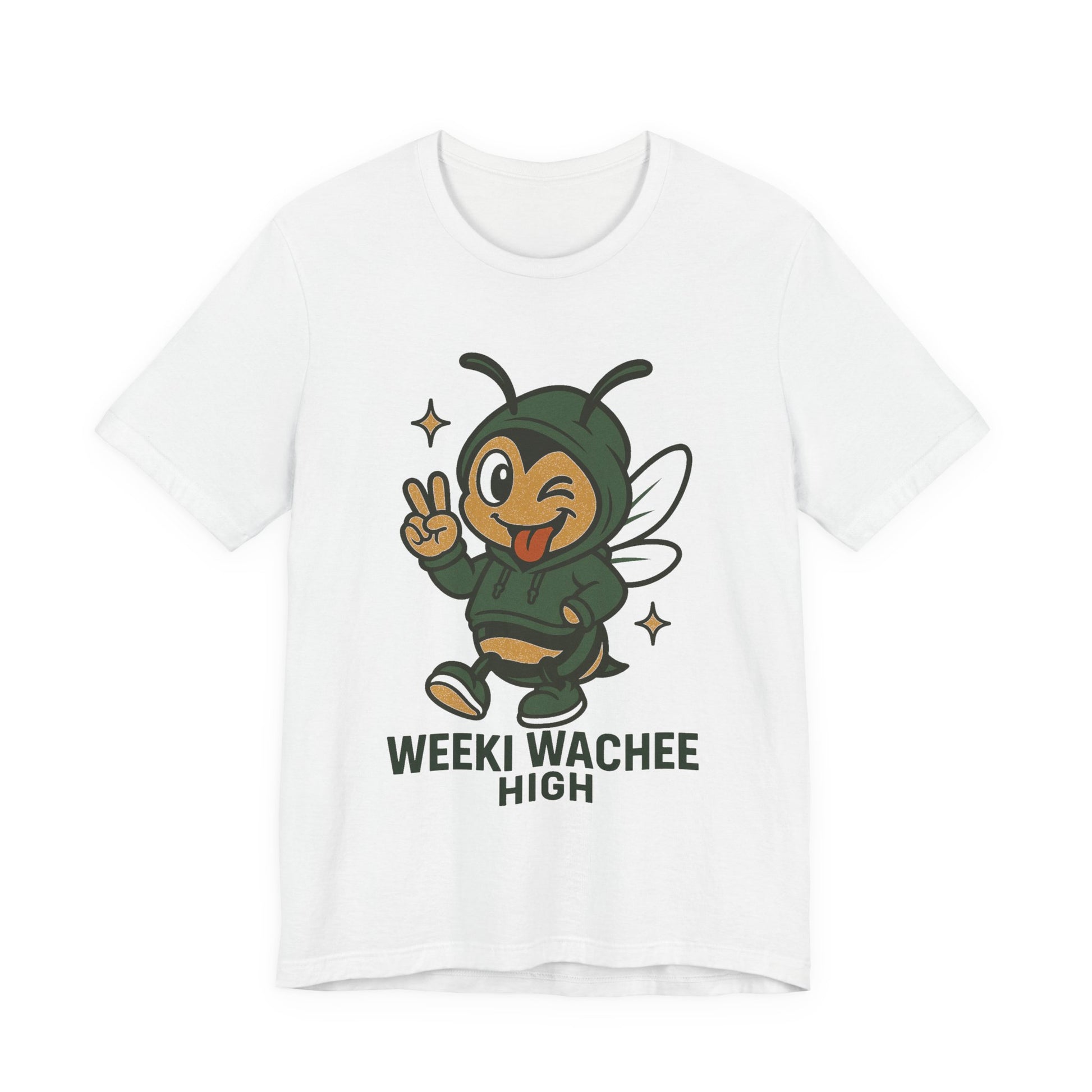 Weeki Wachee High Bee Graphic Tee, Unisex T-Shirt, Fun School Spirit Wear, Cute Casual Top, Gift for Students, Summer Vibes