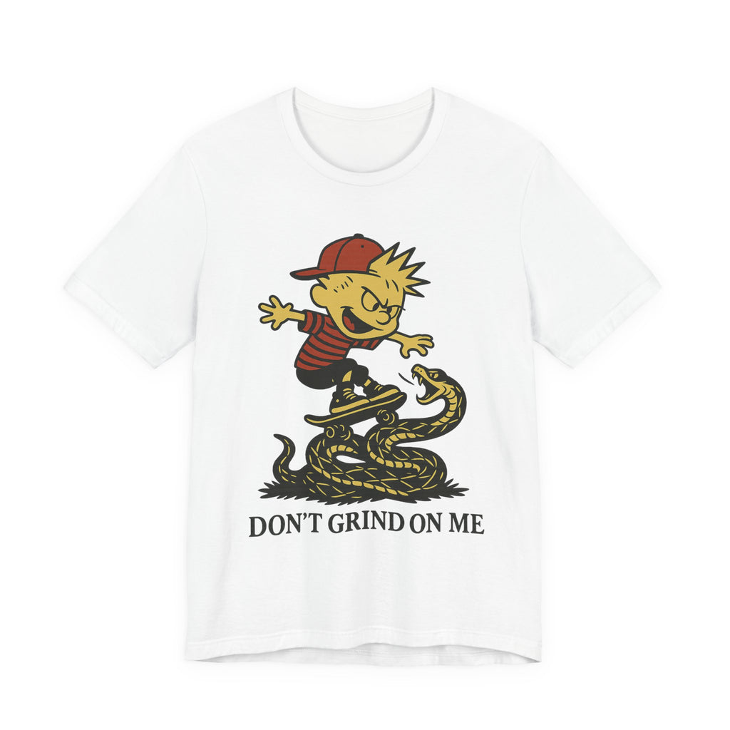 Humorous Graphic Tee, Fun Casual Wear, Gift for Friends, Statement T-Shirt, Cartoon Snake Design, Unisex Jersey Short Sleeve