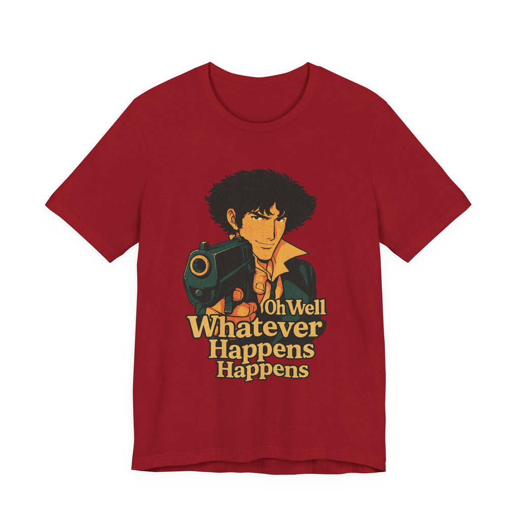 Cool Graphic Tee, Unisex Jersey Short Sleeve, Casual Wear, Gift for Friends, Everyday Fashion, Unique Statement Shirt, Anime Style