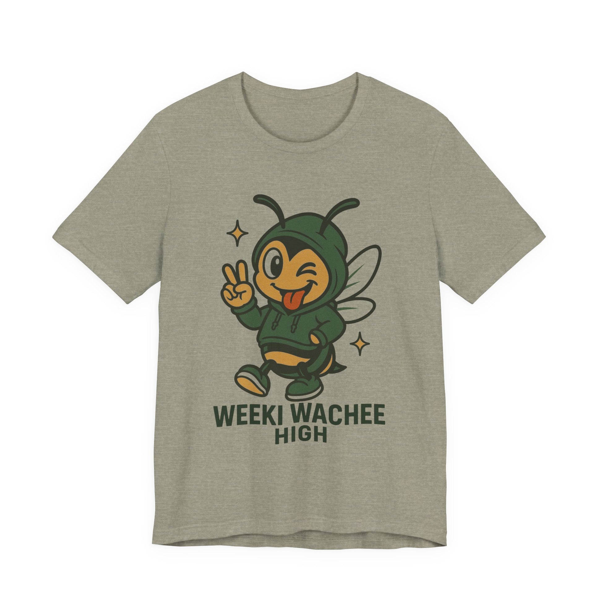 Weeki Wachee High Bee Graphic Tee, Unisex T-Shirt, Fun School Spirit Wear, Cute Casual Top, Gift for Students, Summer Vibes