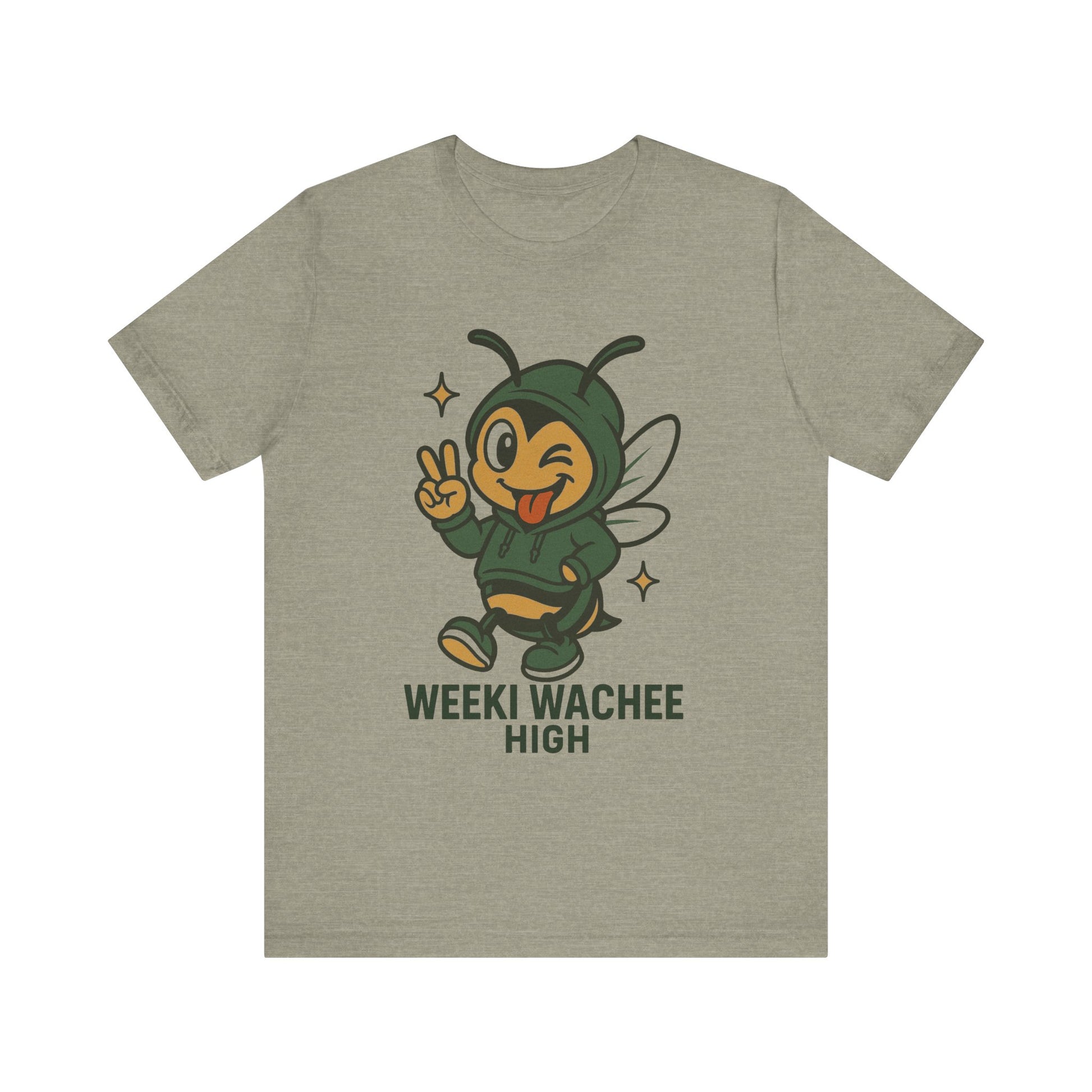 Weeki Wachee High Bee Graphic Tee, Unisex T-Shirt, Fun School Spirit Wear, Cute Casual Top, Gift for Students, Summer Vibes