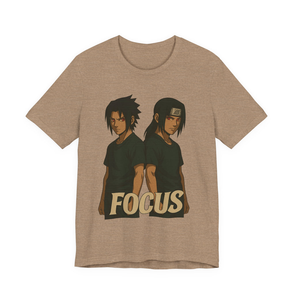 Focus Unisex Jersey Tee, Anime Shirt, Pop Culture Apparel, Gift for Fans, Casual Wear, Graphic Tee, Every Day Comfort
