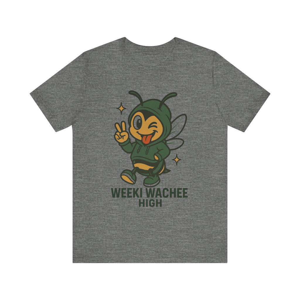 Weeki Wachee High Bee Graphic Tee, Unisex T-Shirt, Fun School Spirit Wear, Cute Casual Top, Gift for Students, Summer Vibes