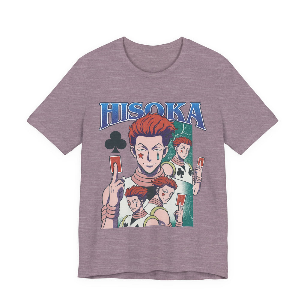 Hisoka Graphic Tee Hunter Hunter, Anime Unisex Shirt, Cool Casual Wear, Gift for Fans, Stylish Everyday Outfit