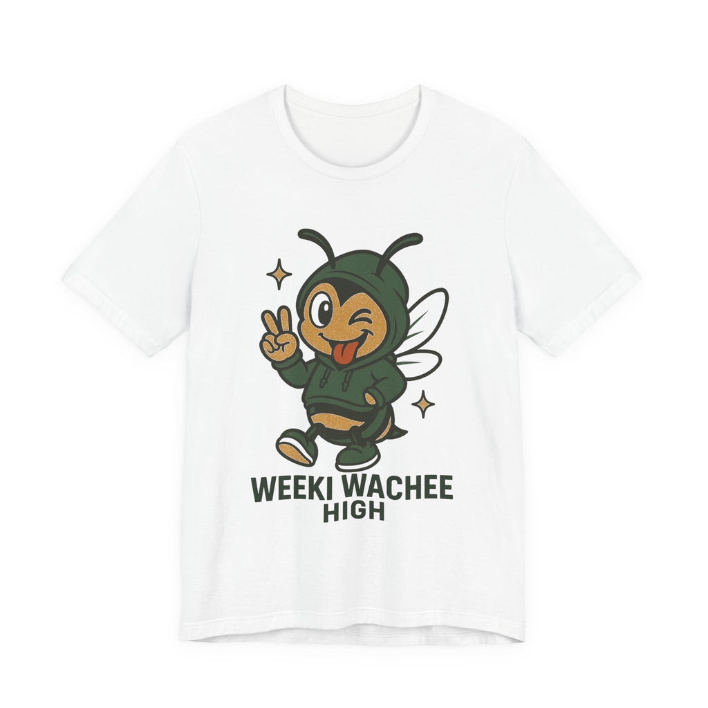 Weeki Wachee High Bee Graphic Tee, Unisex T-Shirt, Fun School Spirit Wear, Cute Casual Top, Gift for Students, Summer Vibes