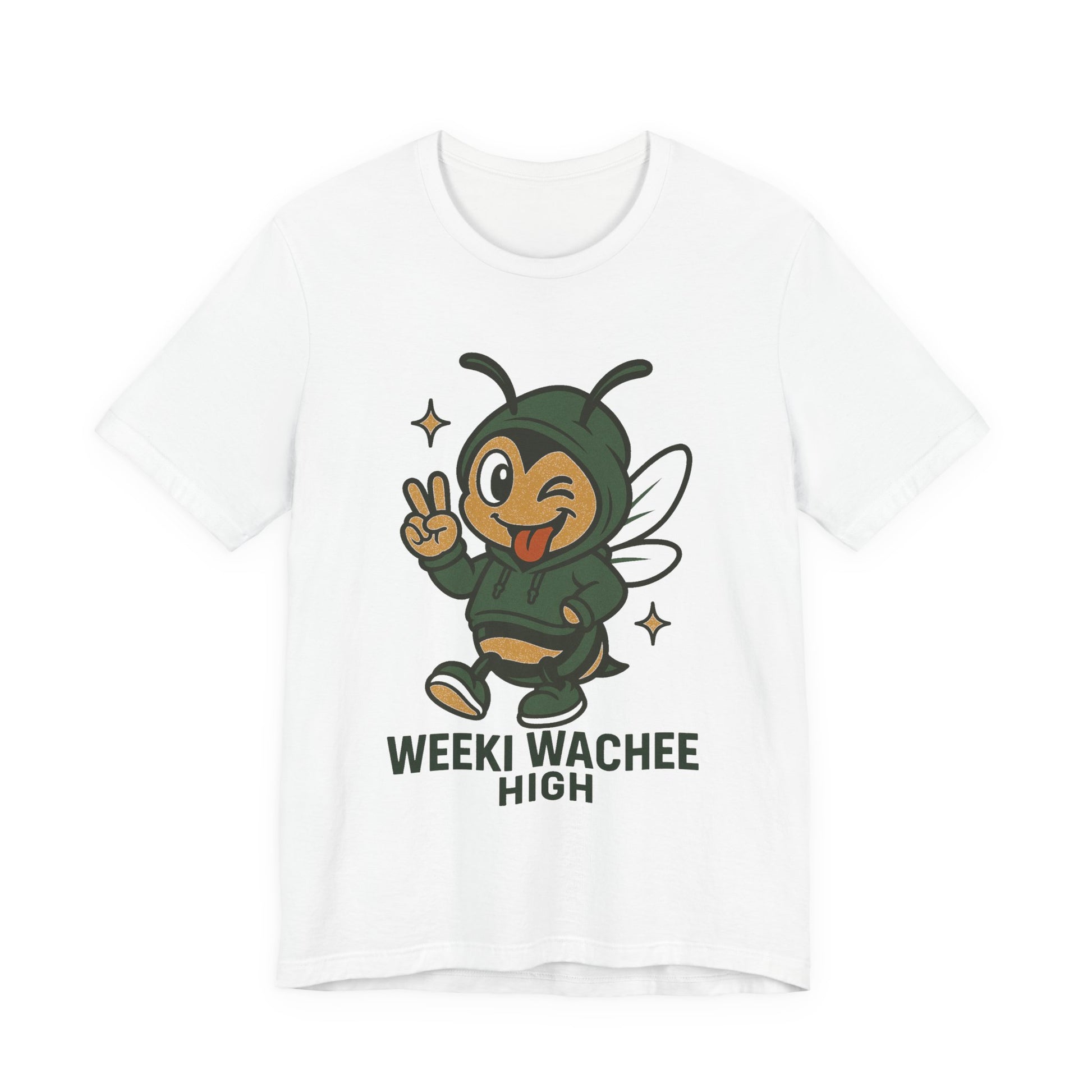 Weeki Wachee High Bee Graphic Tee, Unisex T-Shirt, Fun School Spirit Wear, Cute Casual Top, Gift for Students, Summer Vibes