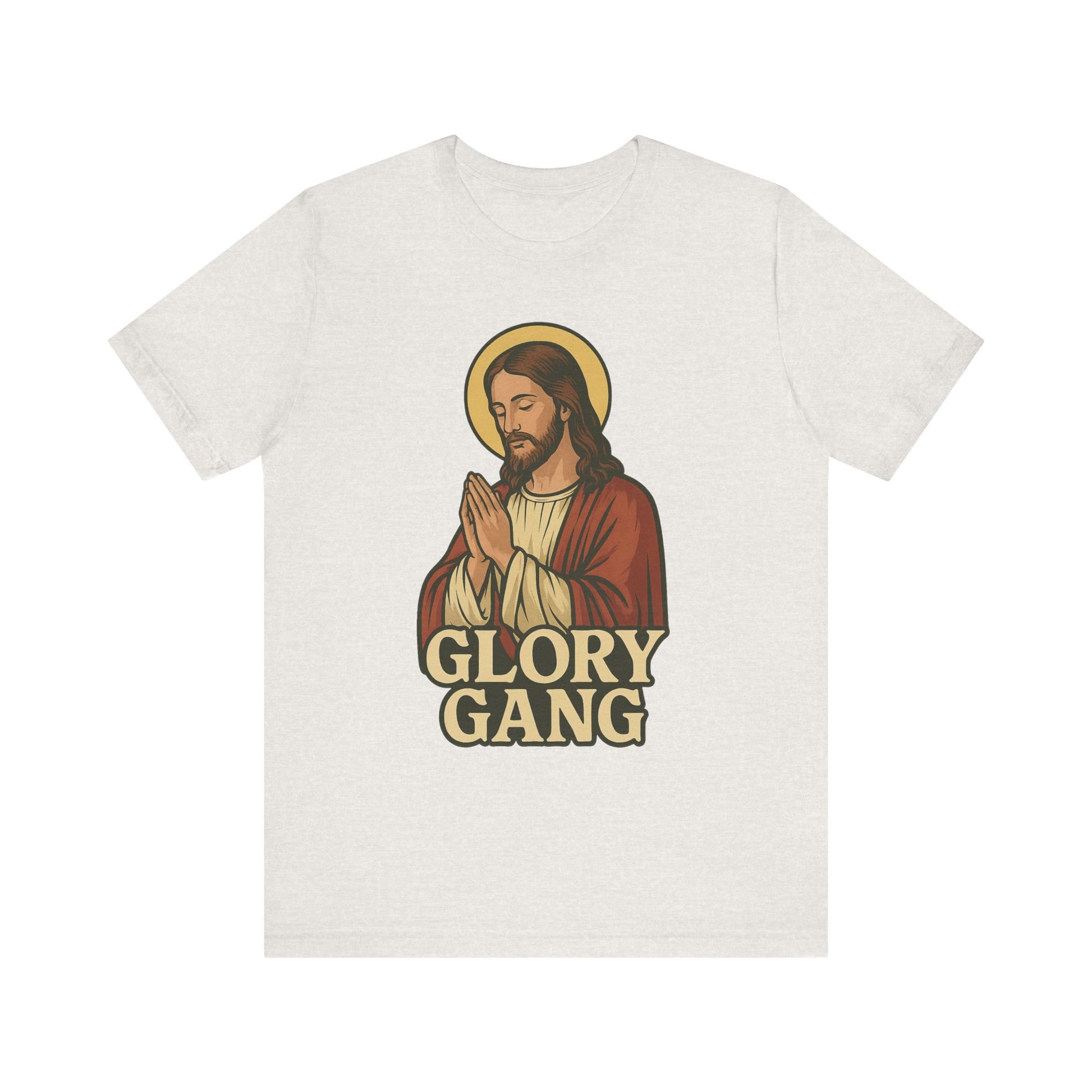 Glory Gang Jesus Tee, Faith Shirt, Christian Apparel, Unisex Graphic Tee, Religious Gift, Inspirational Wear