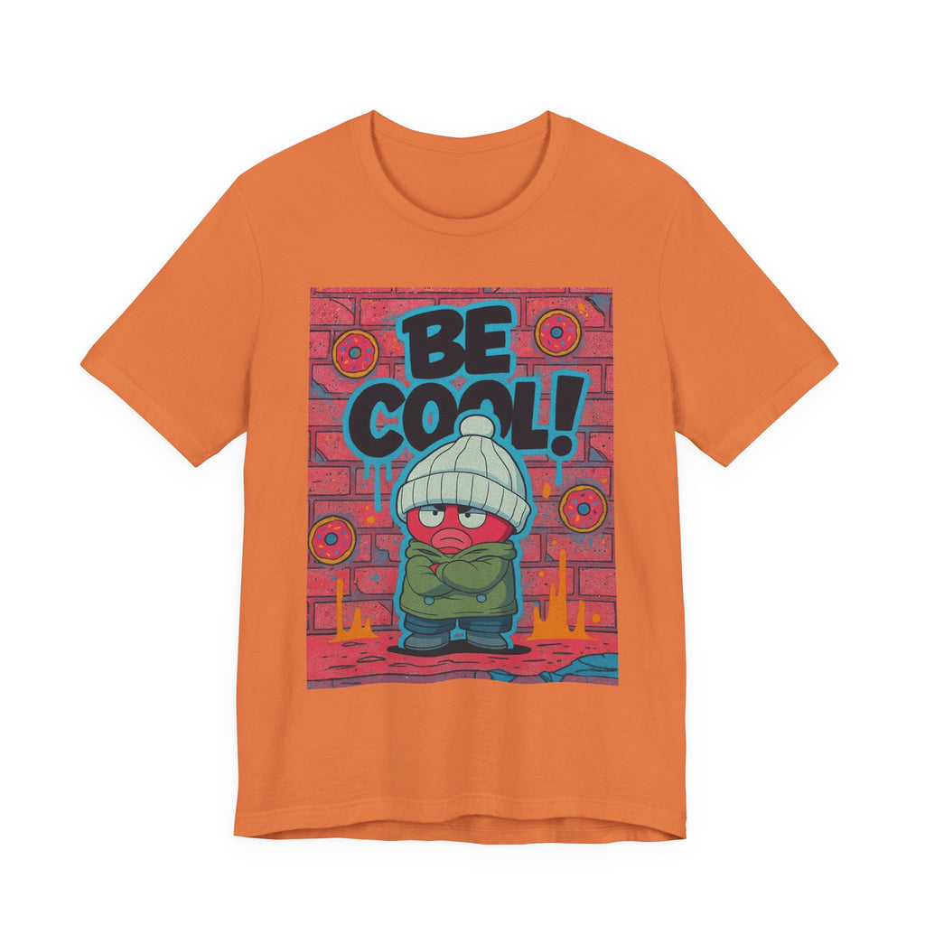 Unisex Graphic Tee - "Be Cool!" T-Shirt for Trendy Outfits, Gifts for Teens, Streetwear Essentials, Casual Wear, Everyday Style