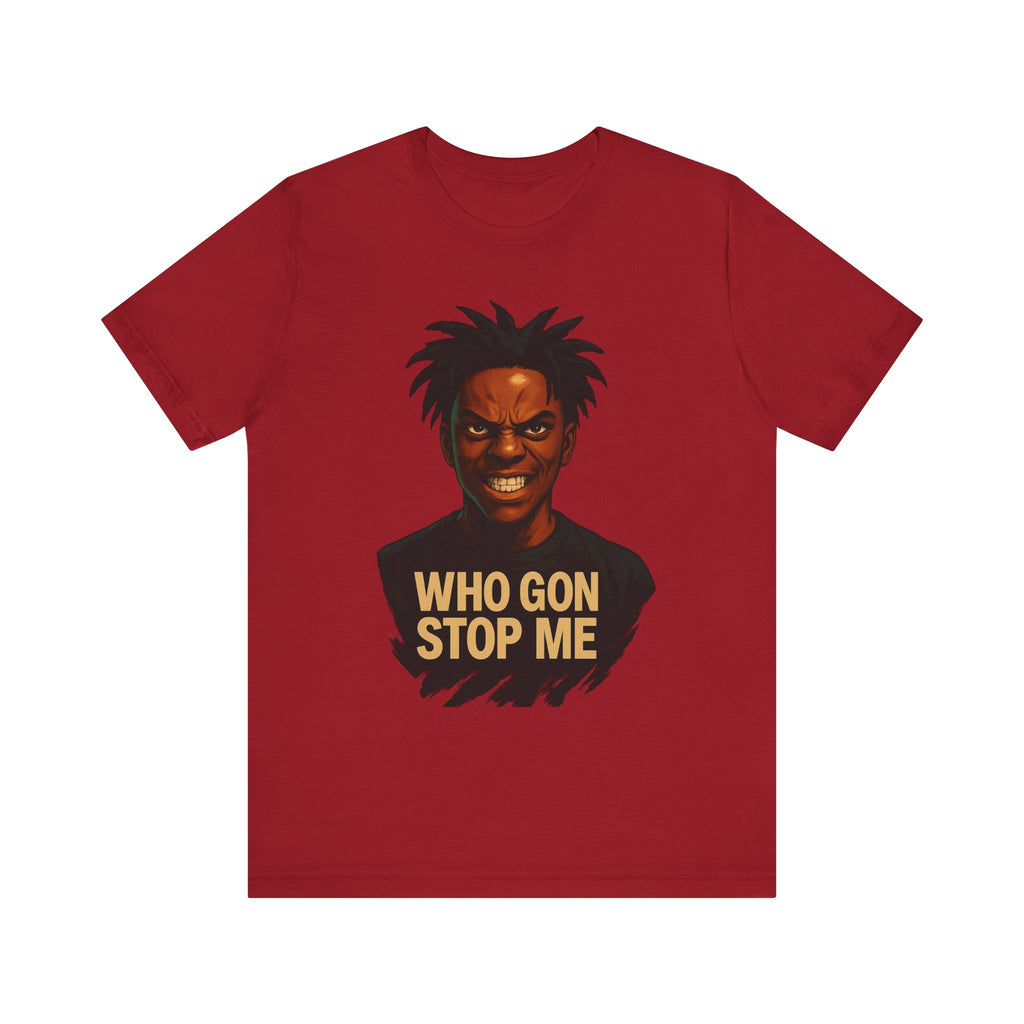 Ishowspeed Tee Bold Statement Tee - Who Gon Stop Me? - Unisex Jersey Short Sleeve, Perfect for Expressing Yourself, Casual Wear, Gifts for Friends, [...]