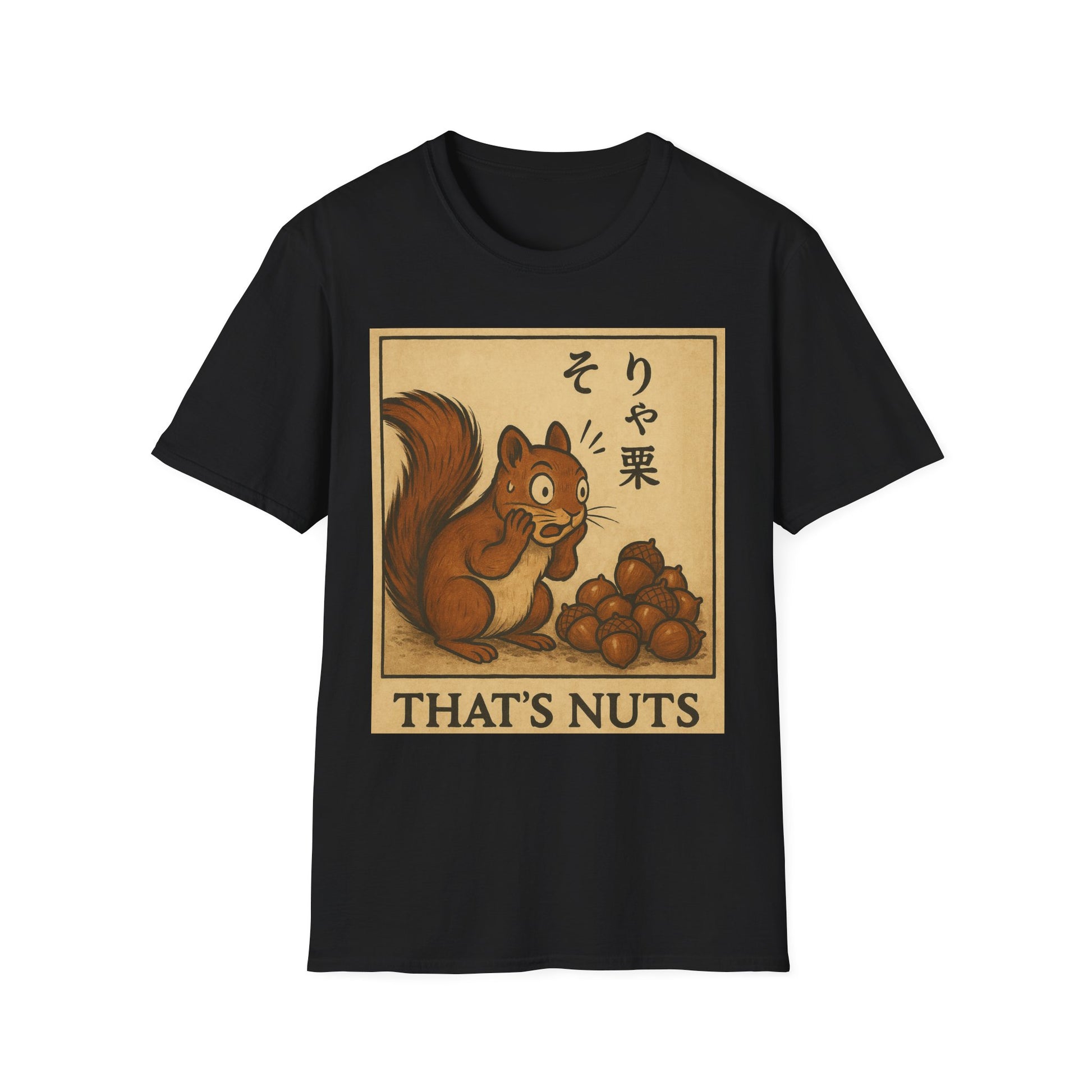 Funny Squirrel T-Shirt, Cute Animal Apparel, Gift for Nature Lovers, Humorous Graphic Tee, Ideal for Birthdays or Casual Wear