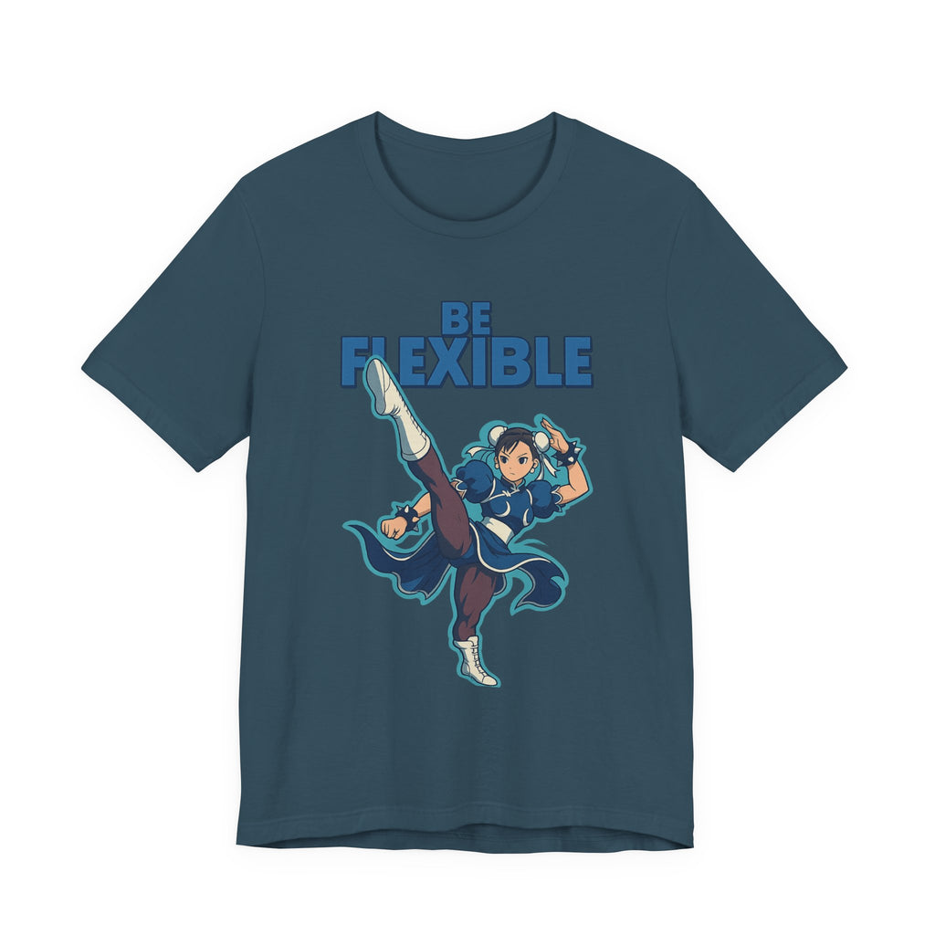 Chic Stay Flexible Tee, Unisex T-Shirt, Gift for Gamers, Motivational Shirt, Cosplay Apparel, Streetwear Style