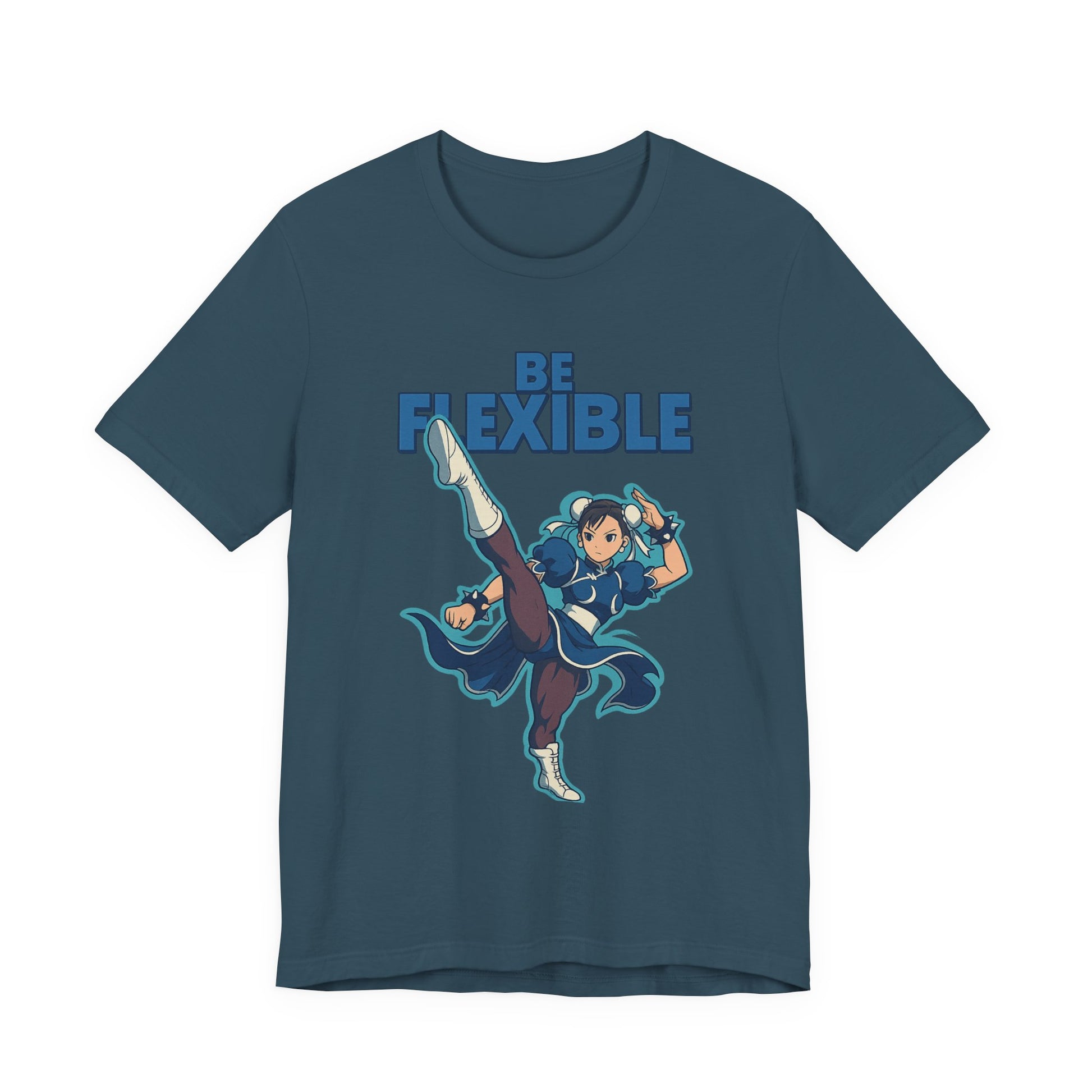 Chic Stay Flexible Tee, Unisex T-Shirt, Gift for Gamers, Motivational Shirt, Cosplay Apparel, Streetwear Style